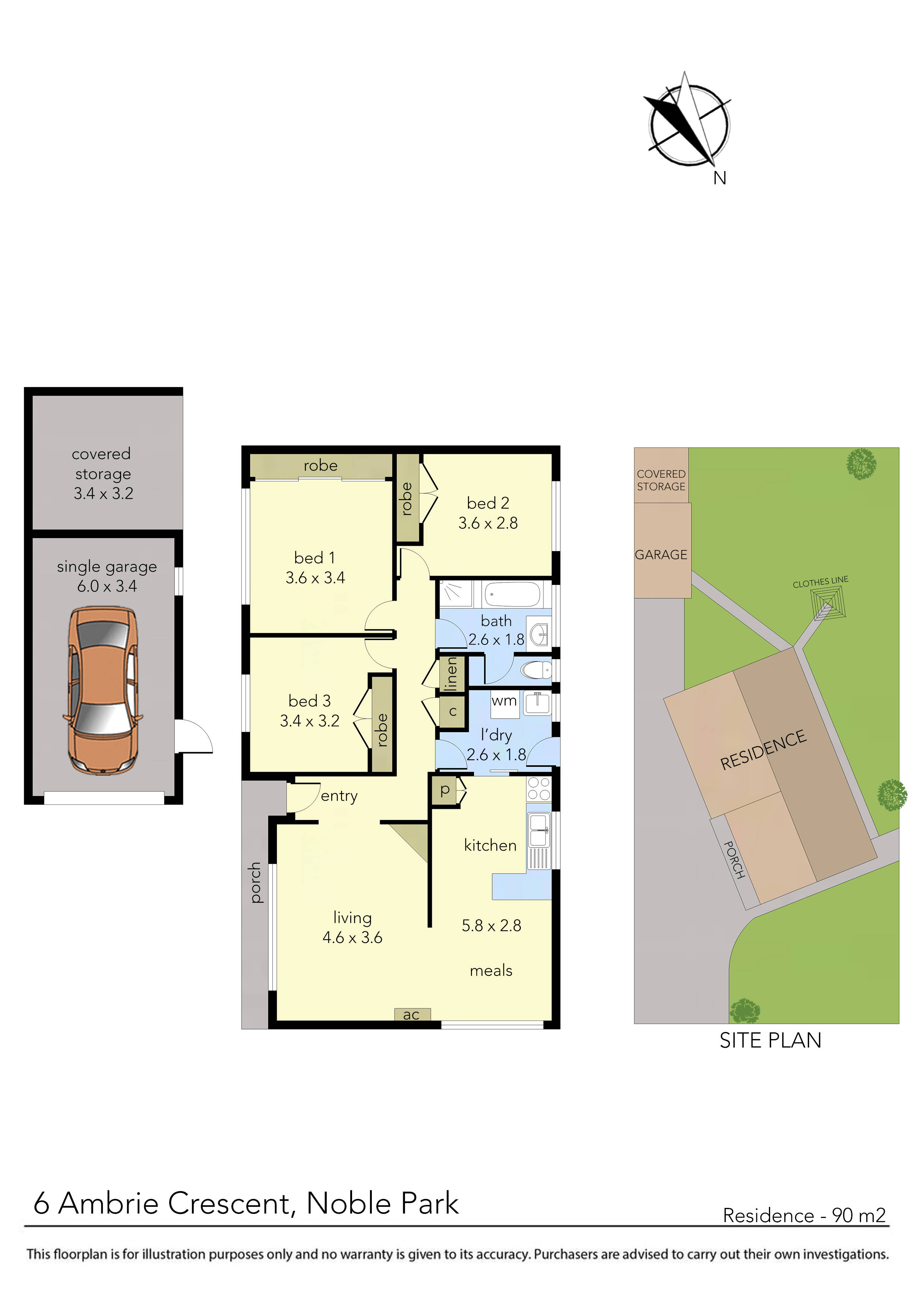6 Ambrie Crescent, Noble Park, VIC 3174 - Thumbnail 1 - 07/04/2026