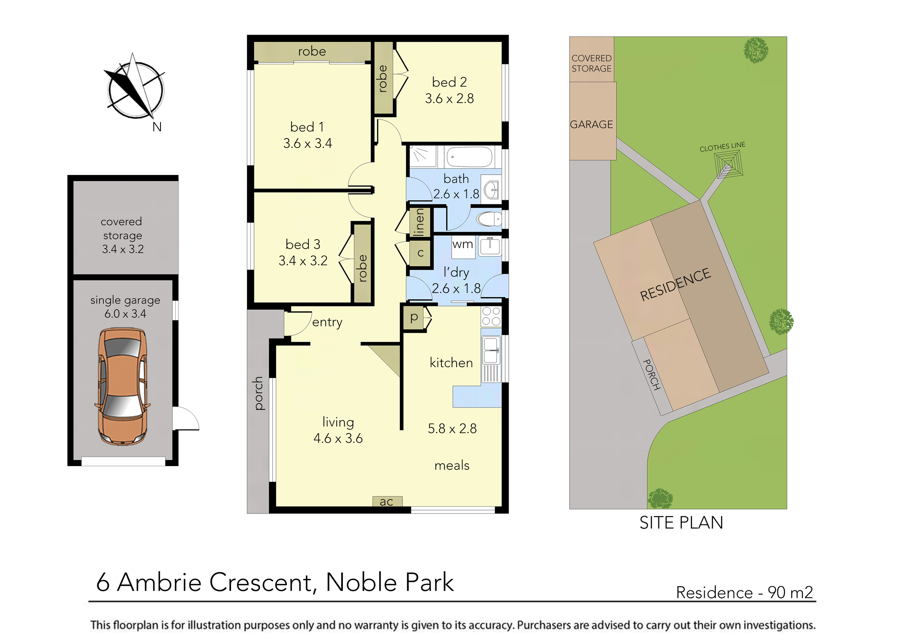 6 Ambrie Crescent, Noble Park, VIC 3174 - Thumbnail 1 - 04/06/2026