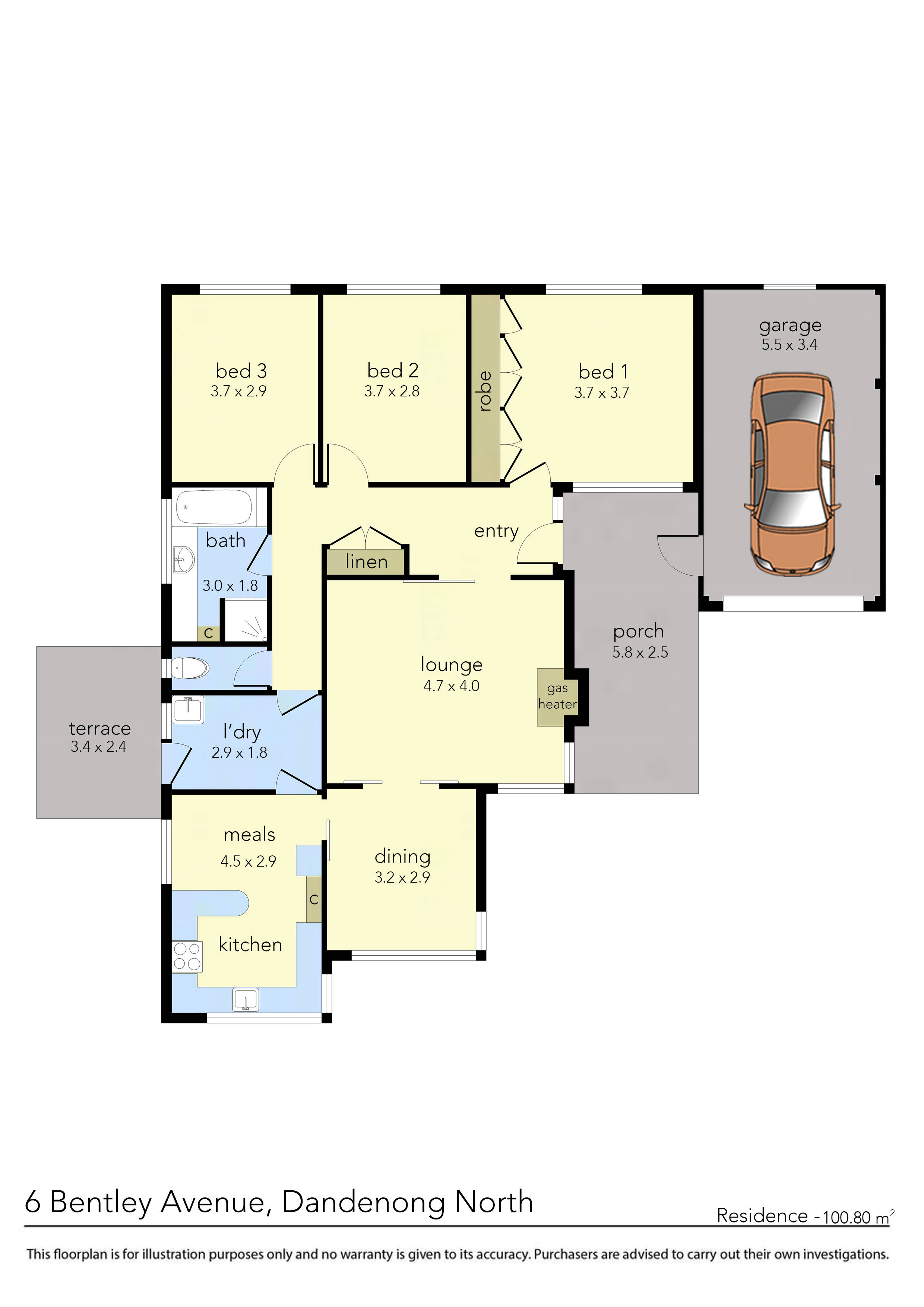 6 Bentley Avenue, Dandenong North, VIC 3175 - Thumbnail 1 - 01/09/2026