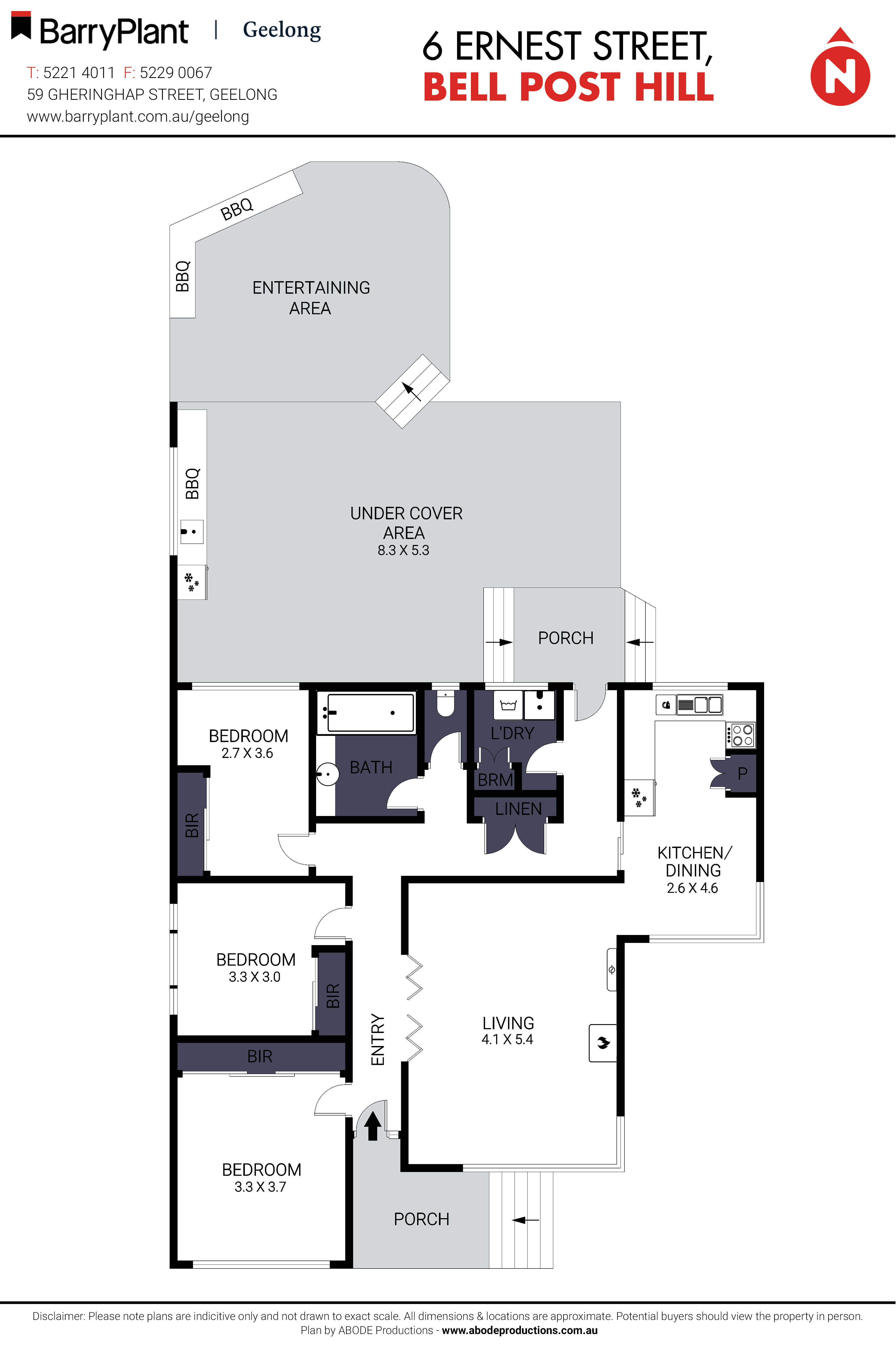 6 Ernest Street, Bell Post Hill, VIC 3215 - Thumbnail 1 - 28/04/2023