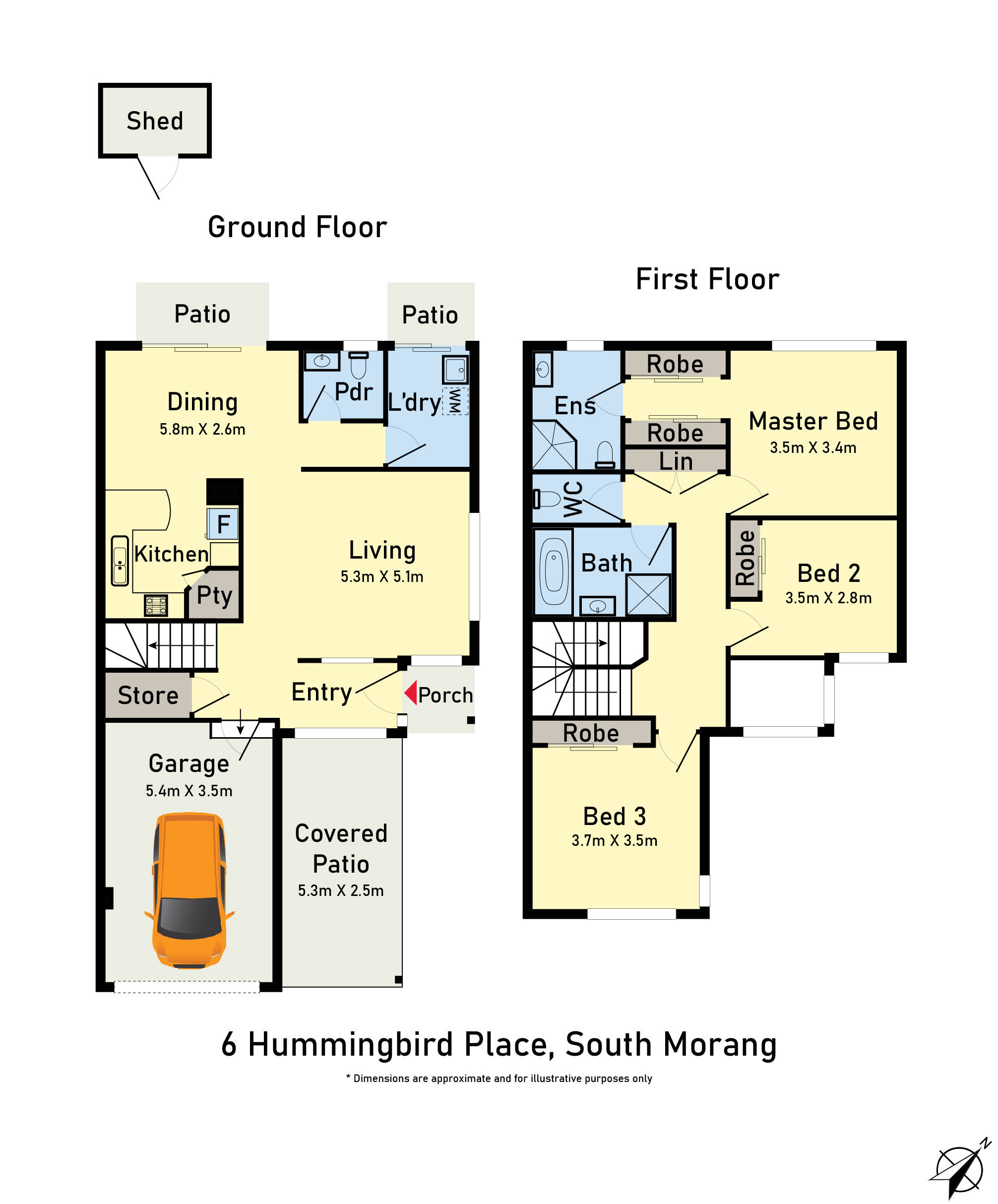 6 Hummingbird Place, South Morang, VIC 3752 - Thumbnail 1 - 13/06/2024