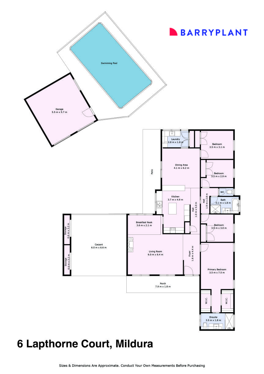 6 Lapthorne Court, Mildura, VIC 3500 - Thumbnail 1 - 20/05/2024