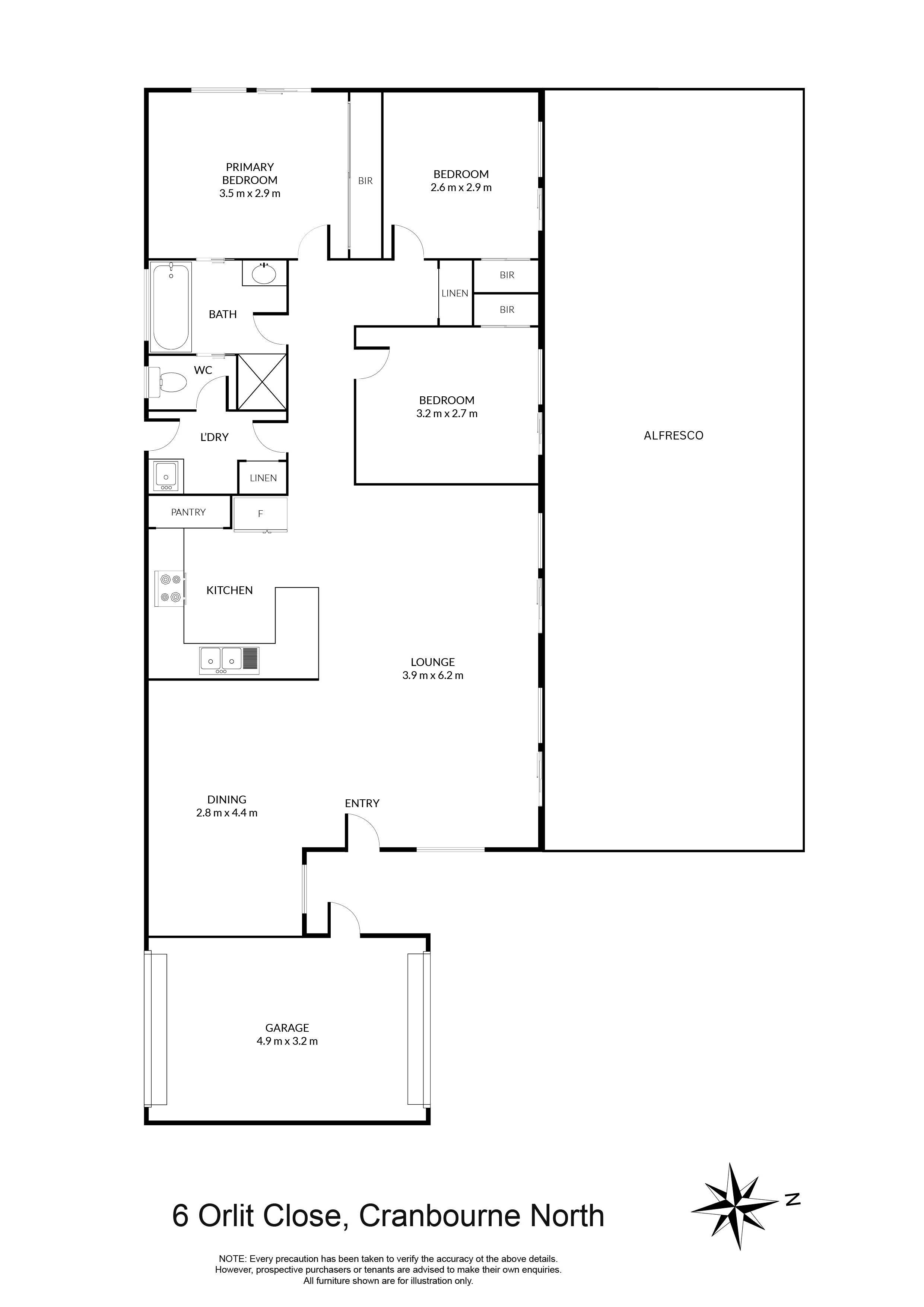 6 Orlit Close, Cranbourne North, VIC 3977 - Thumbnail 1 - 08/04/2026