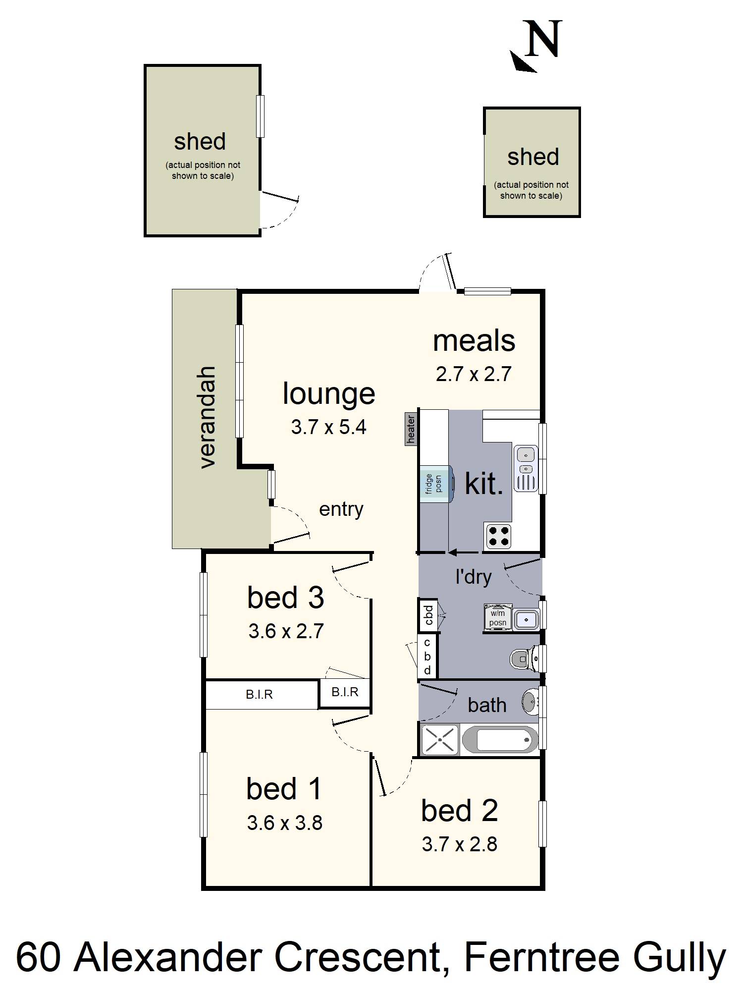 60 Alexander Crescent, Ferntree Gully, VIC 3156 - Thumbnail 1 - 09/08/2023