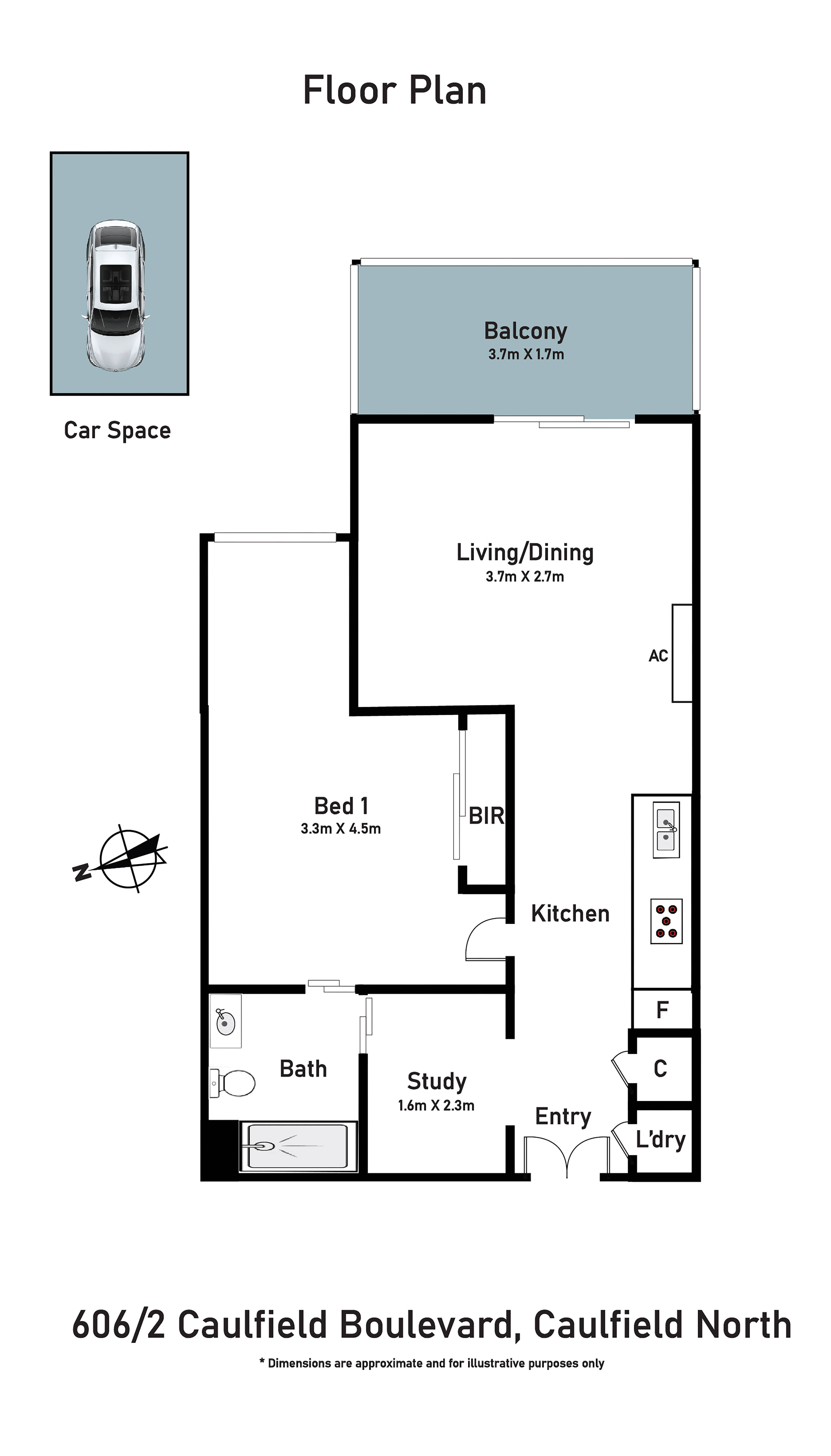 606/2 Caulfield Boulevard, Caulfield North, VIC 3161 - Thumbnail 1 - 25/05/2022