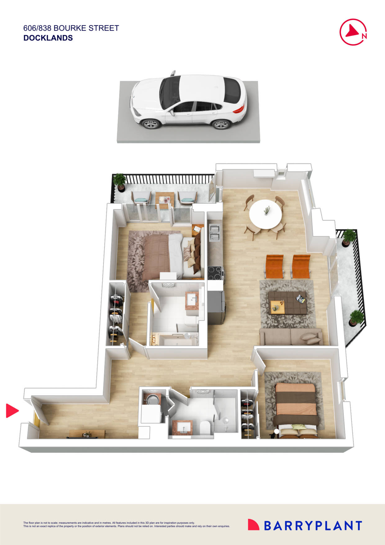 606/838 Bourke Street, Docklands, VIC 3008 - Thumbnail 1 - 19/06/2025