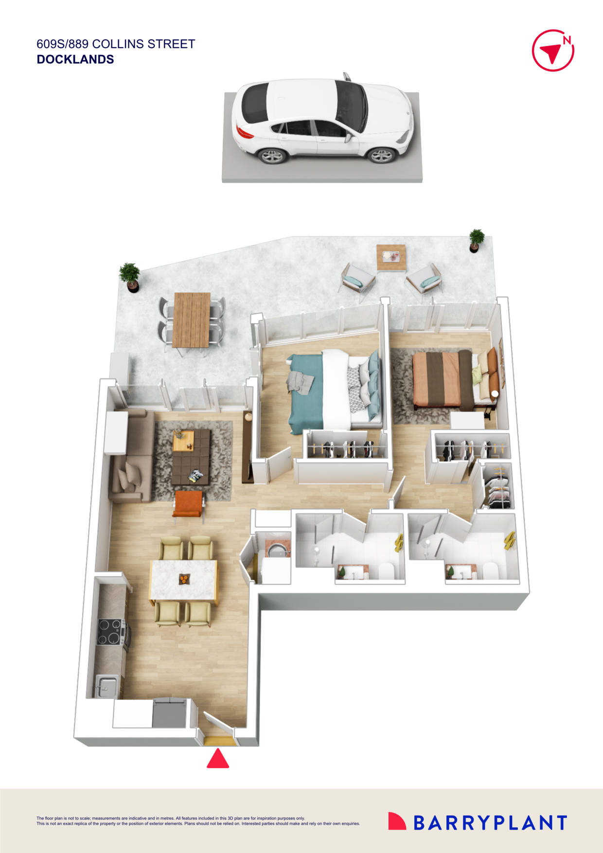 609S/889 Collins Street, Docklands, VIC 3008 - Thumbnail 1 - 09/01/2025