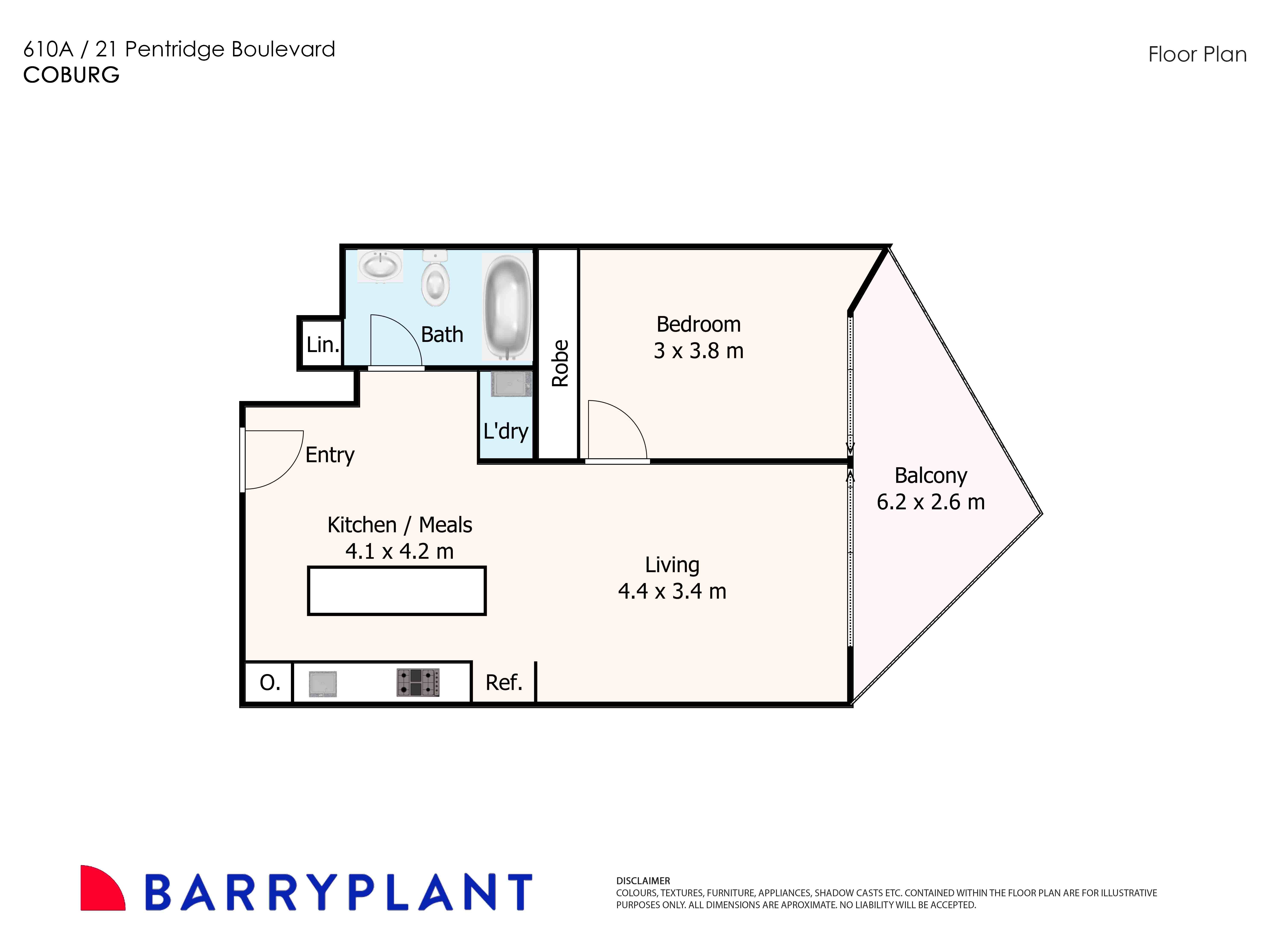 610a/21 Pentridge Boulevard, Coburg, VIC 3058 - Thumbnail 1 - 16/06/2025