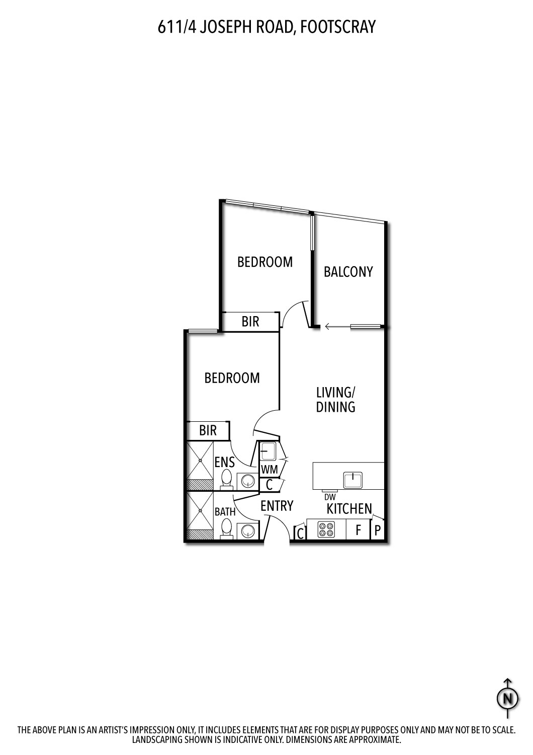 611/4 Joseph Road, Footscray, VIC 3011 - Thumbnail 1 - 17/10/2023