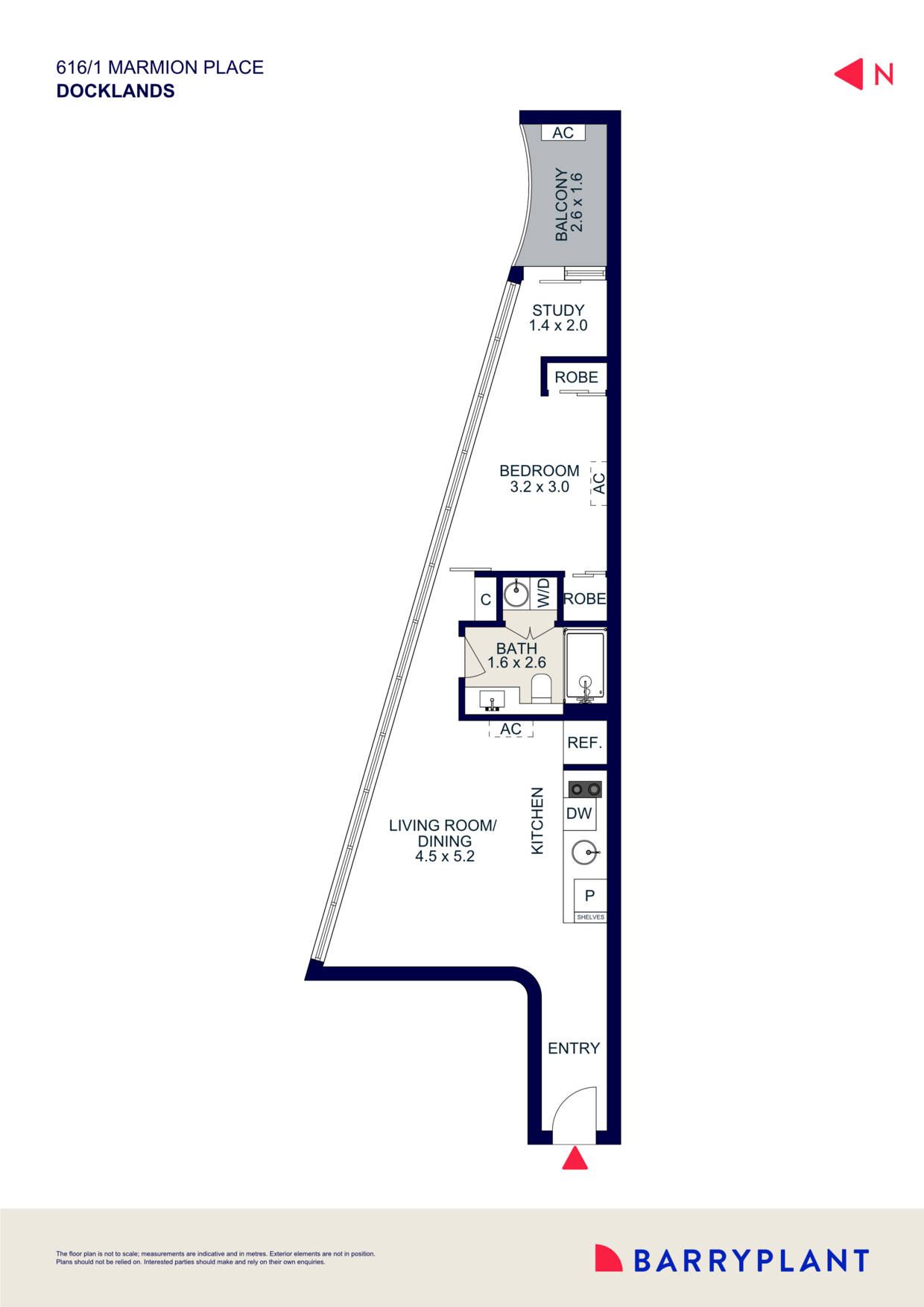 616/1 Marmion Place, Docklands, VIC 3008 - Thumbnail 1 - 04/06/2024