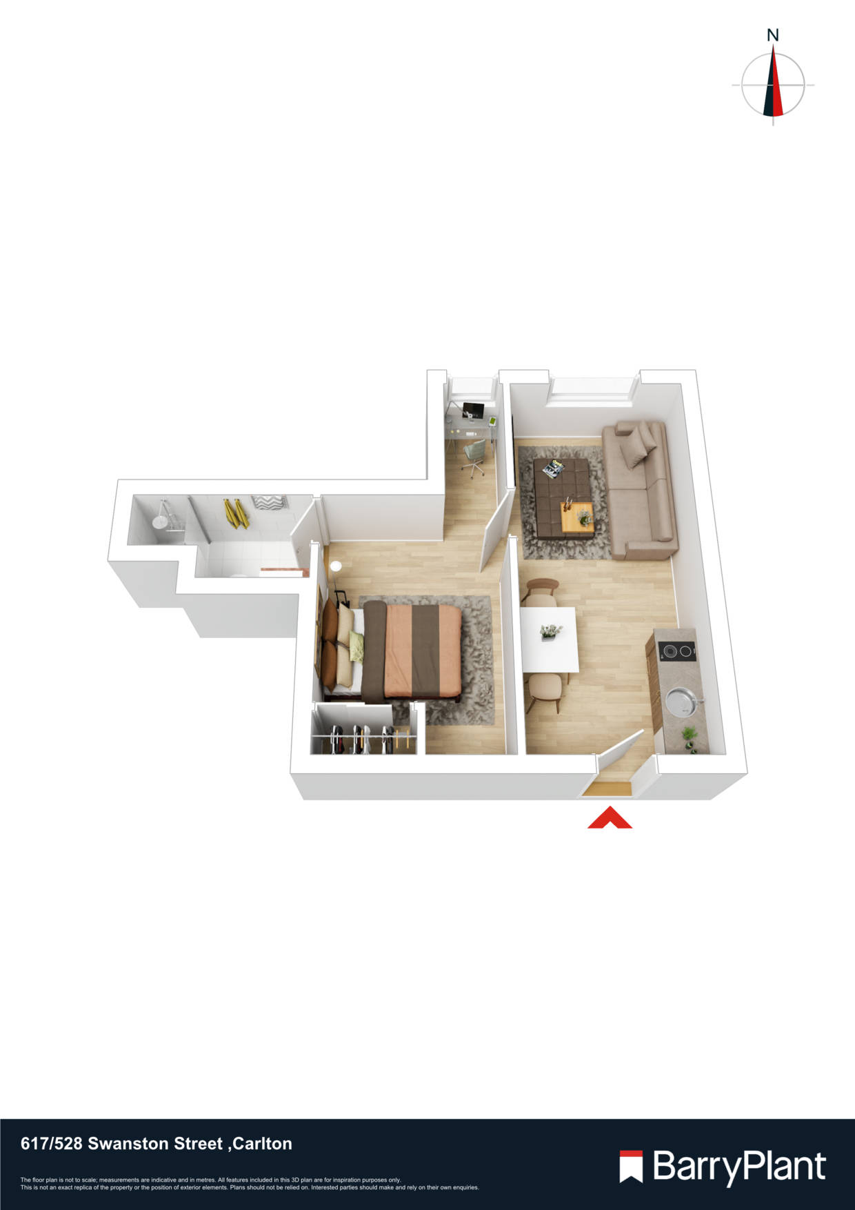 617/528 Swanston Street, Carlton, VIC 3053 - Thumbnail 1 - 02/11/2022