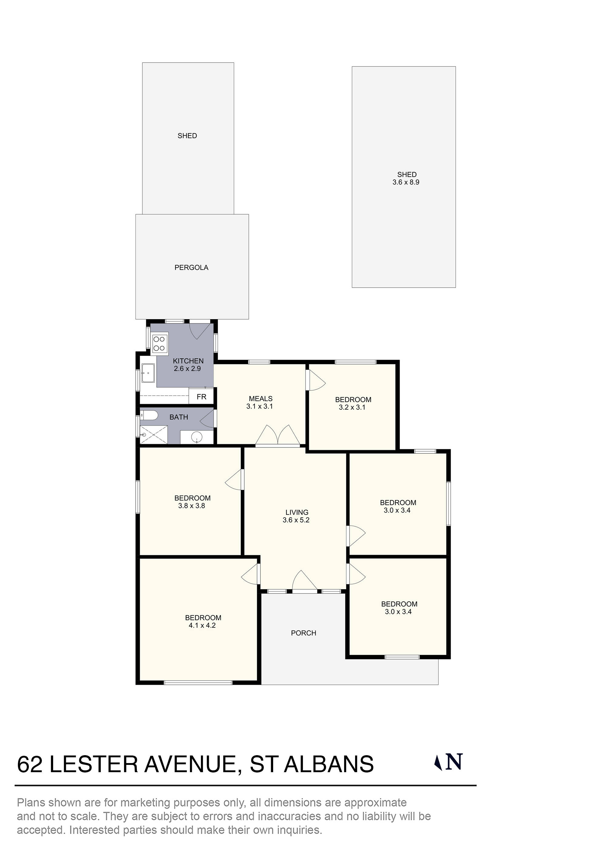62 Lester Avenue, St Albans, VIC 3021 - Thumbnail 1 - 01/10/2024