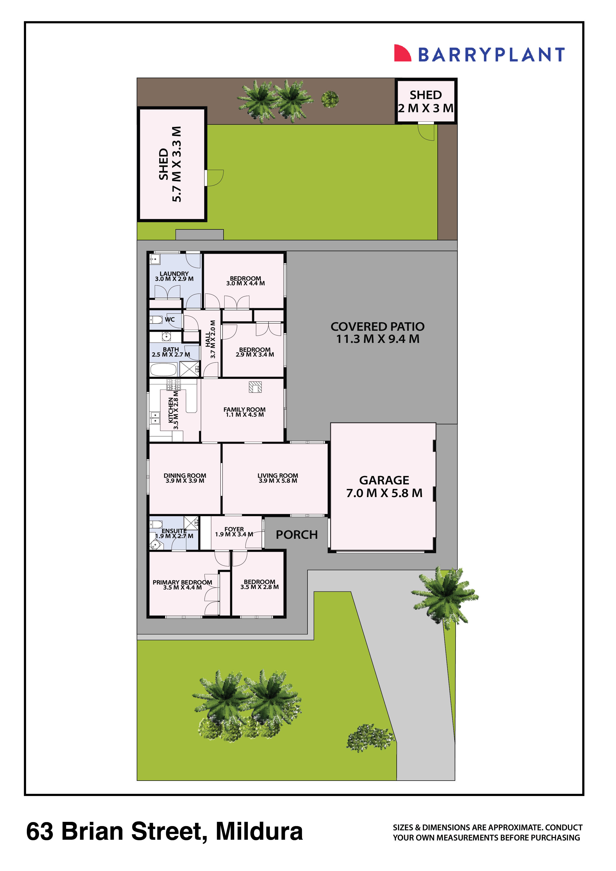 63 Brian Street, Mildura, VIC 3500 - Thumbnail 1 - 09/10/2024
