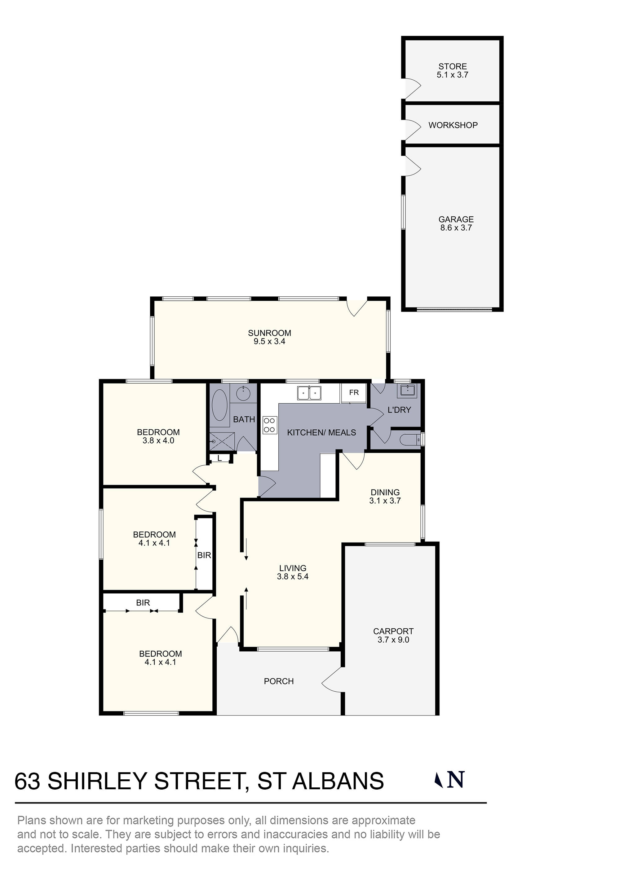63 Shirley Street, St Albans, VIC 3021 - Thumbnail 1 - 09/10/2023