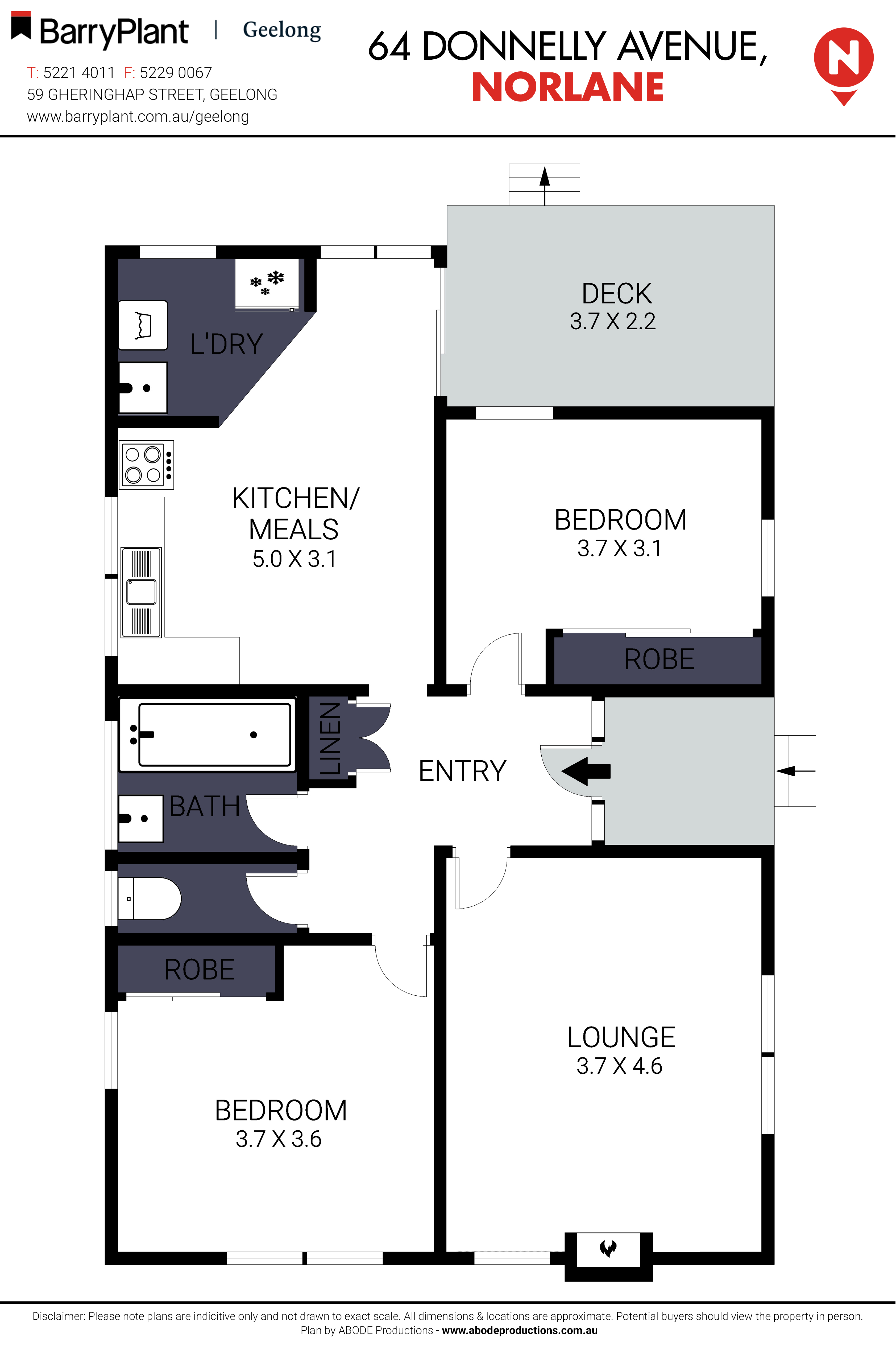 64 Donnelly Avenue, Norlane, VIC 3214 - Thumbnail 1 - 04/12/2025