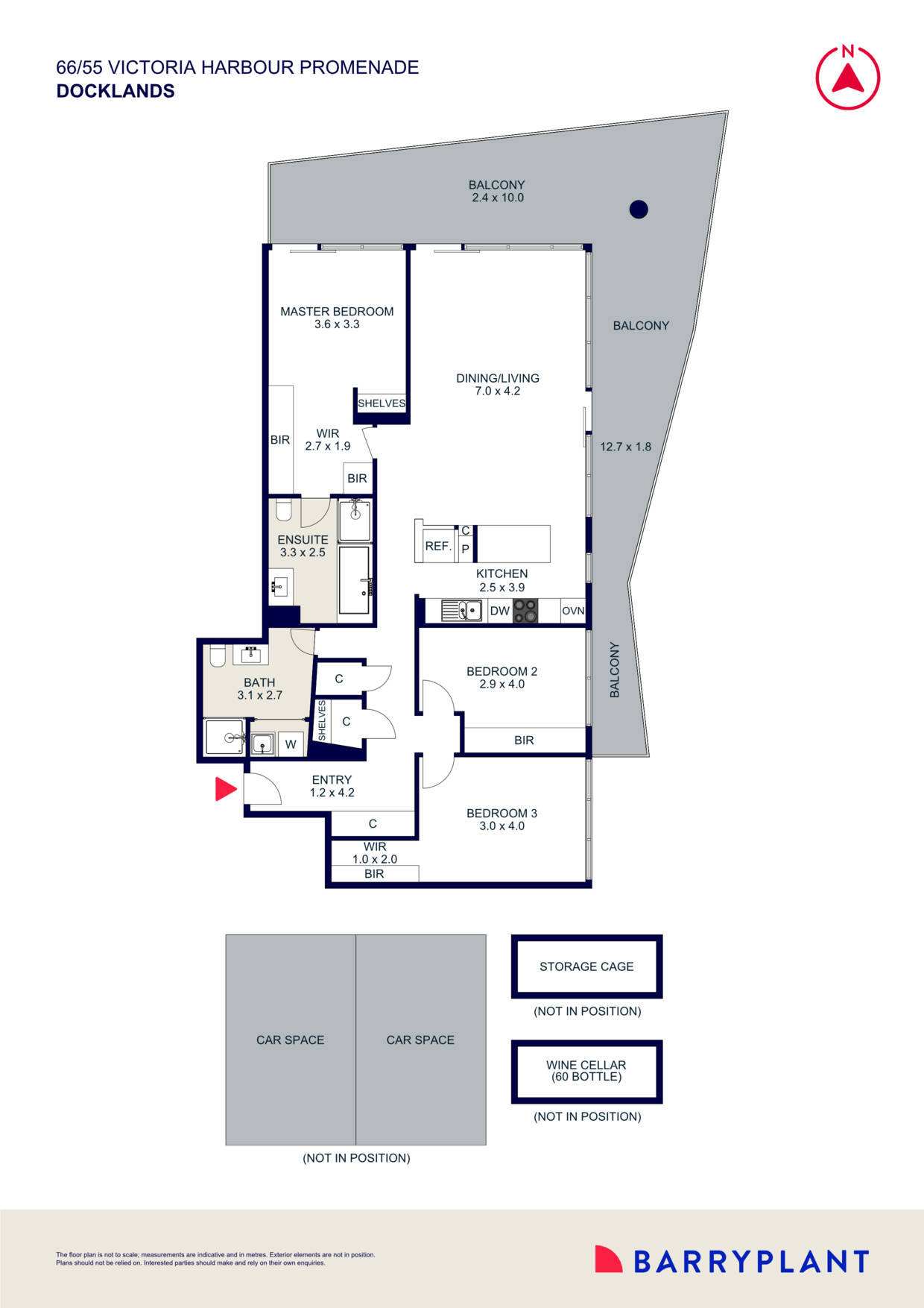 66/55 Victoria Harbour Promenade, Docklands, VIC 3008 - Thumbnail 1 - 03/07/2025