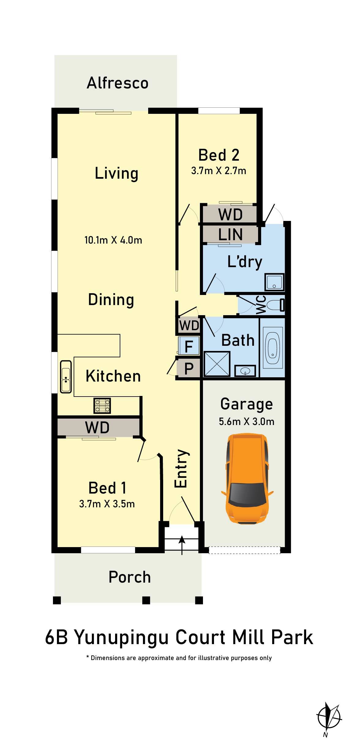 6B Yunupingu Court, Mill Park, VIC 3082 - Thumbnail 1 - 19/09/2023