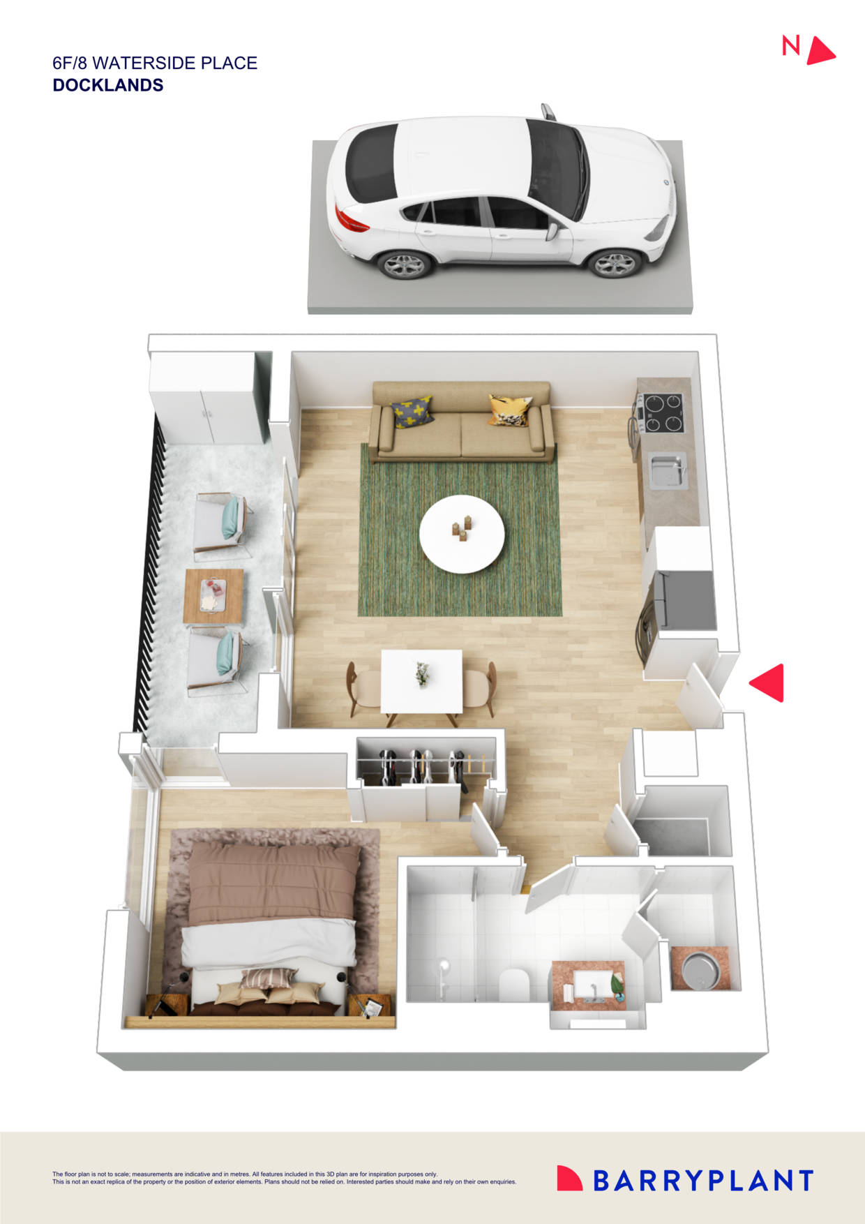 6F/8 Waterside Place, Docklands, VIC 3008 - Thumbnail 1 - 09/01/2024