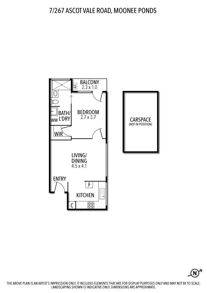 7/267 Ascot Vale Road, Moonee Ponds, VIC 3039 - Thumbnail 1 - 12/02/2024