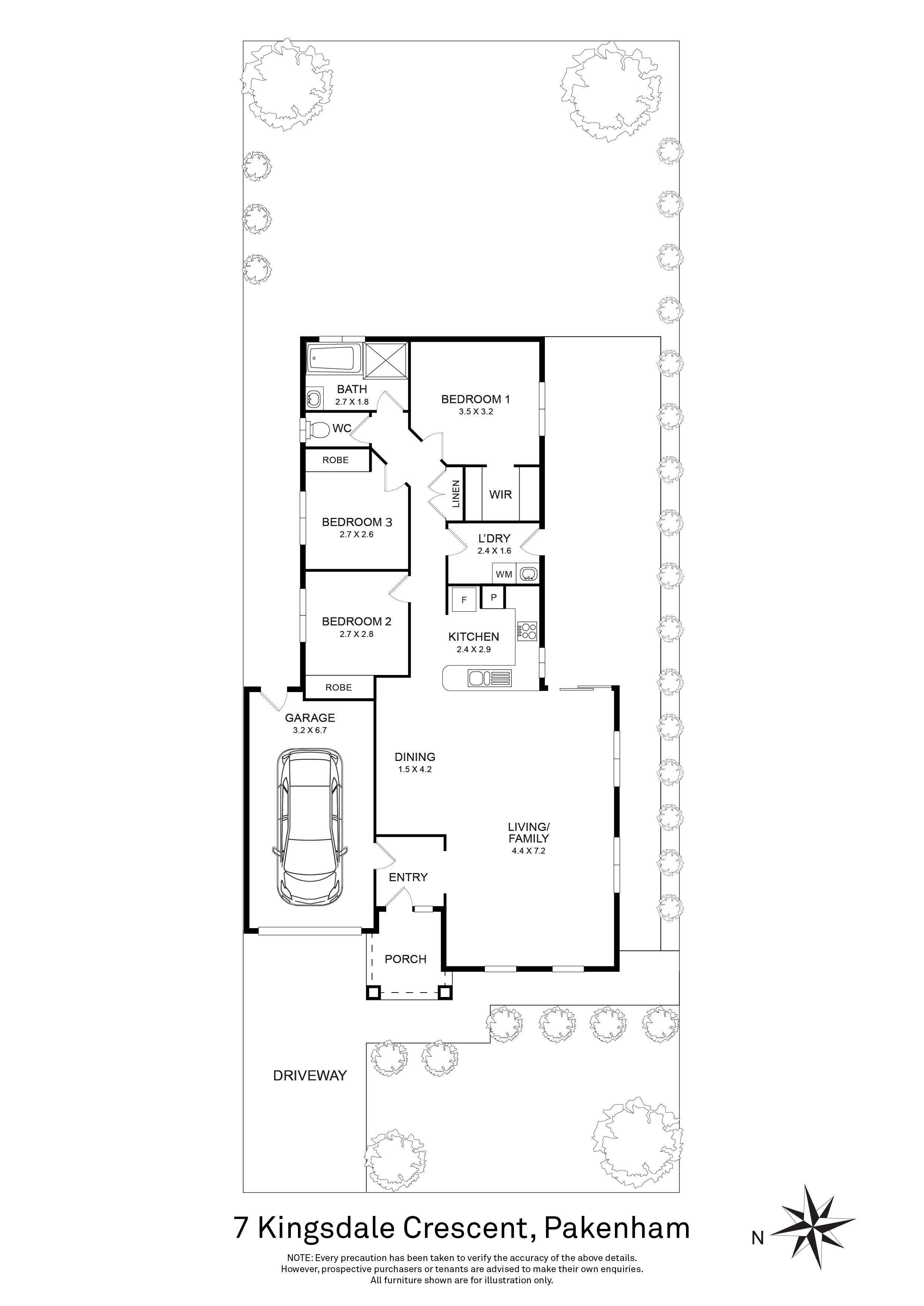 7 Kingsdale Crescent, Pakenham, VIC 3810 - Thumbnail 1 - 01/12/2022