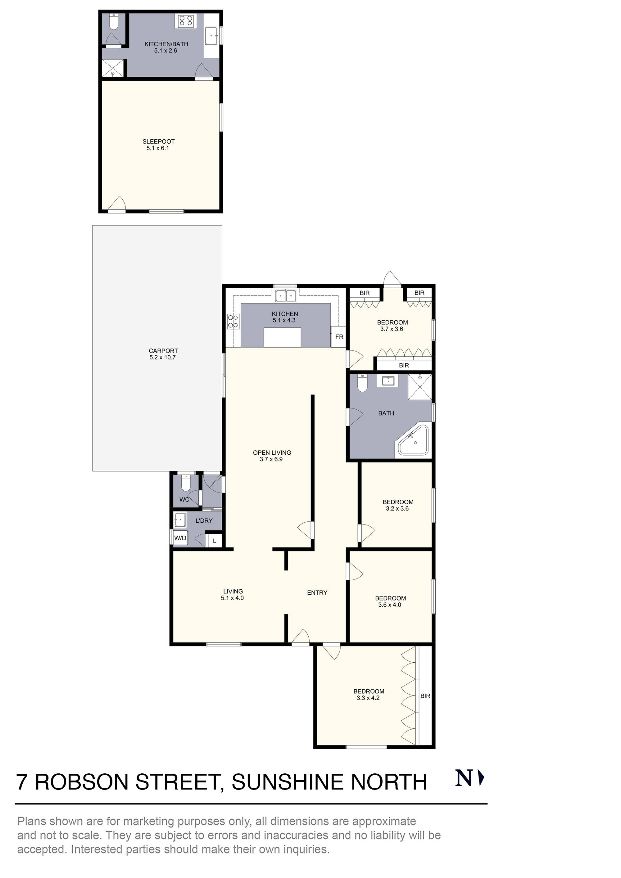 7 Robson Street, Sunshine North, VIC 3020 - Thumbnail 1 - 04/10/2024