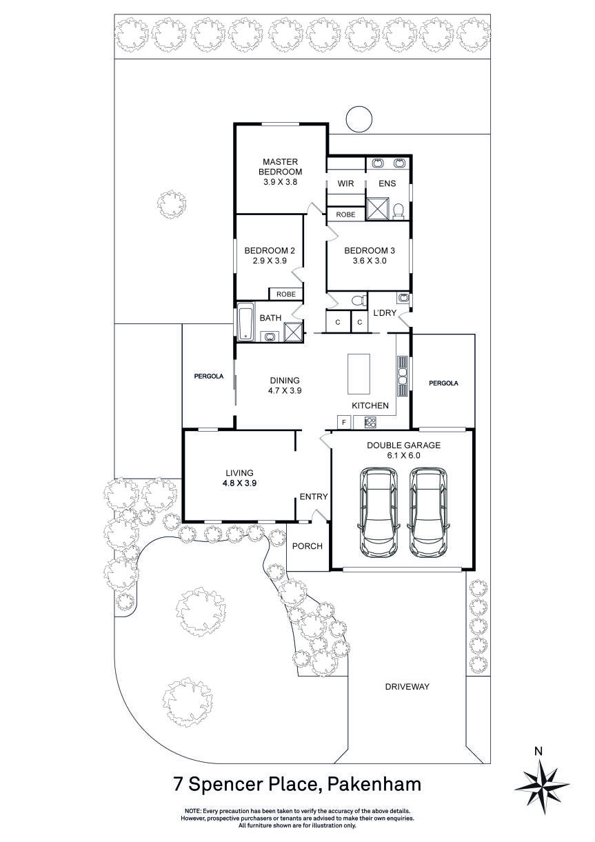 7 Spencer Place, Pakenham, VIC 3810 - Thumbnail 1 - 20/06/2023
