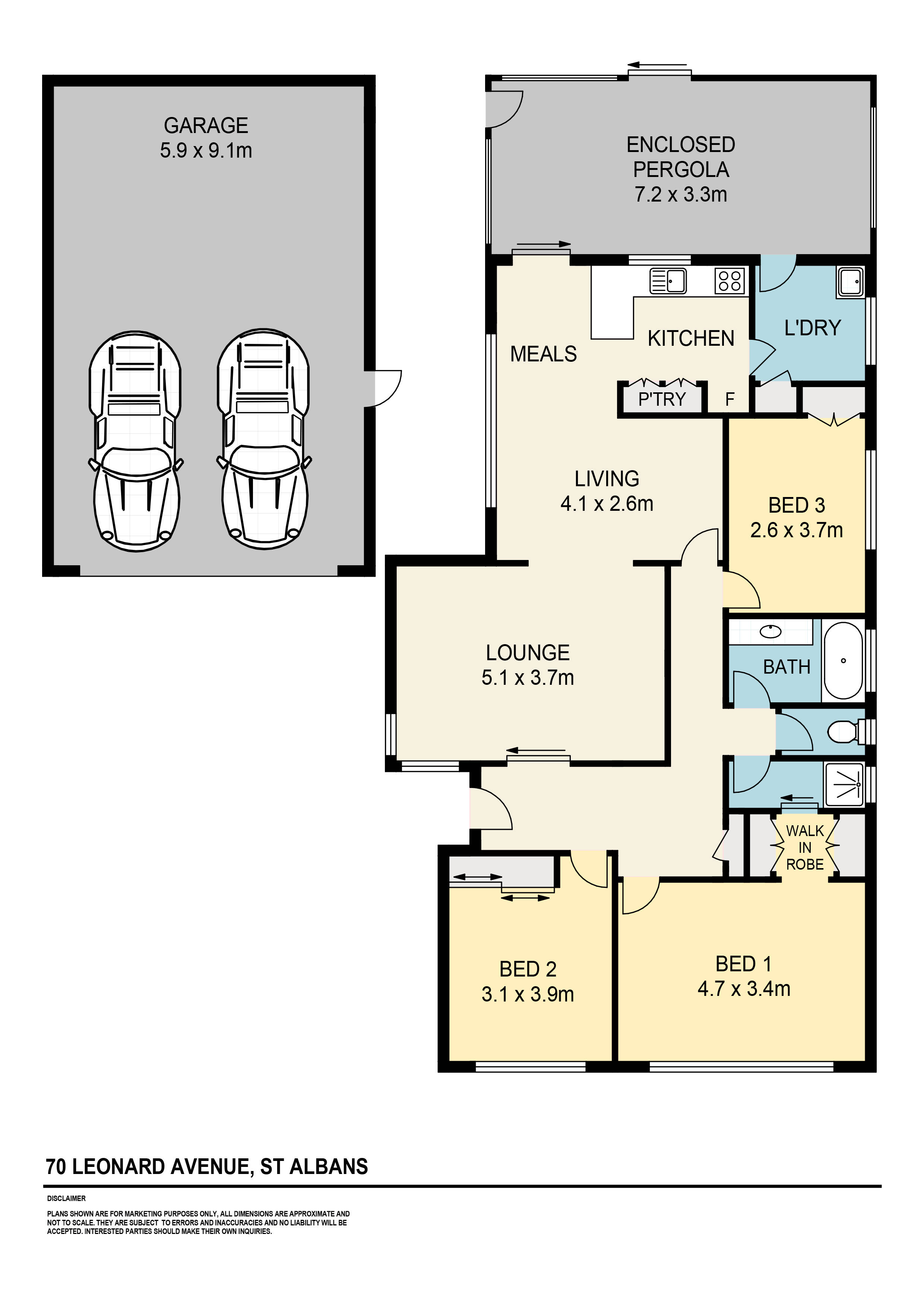 70 Leonard Avenue, St Albans, VIC 3021 - Thumbnail 1 - 21/01/2022