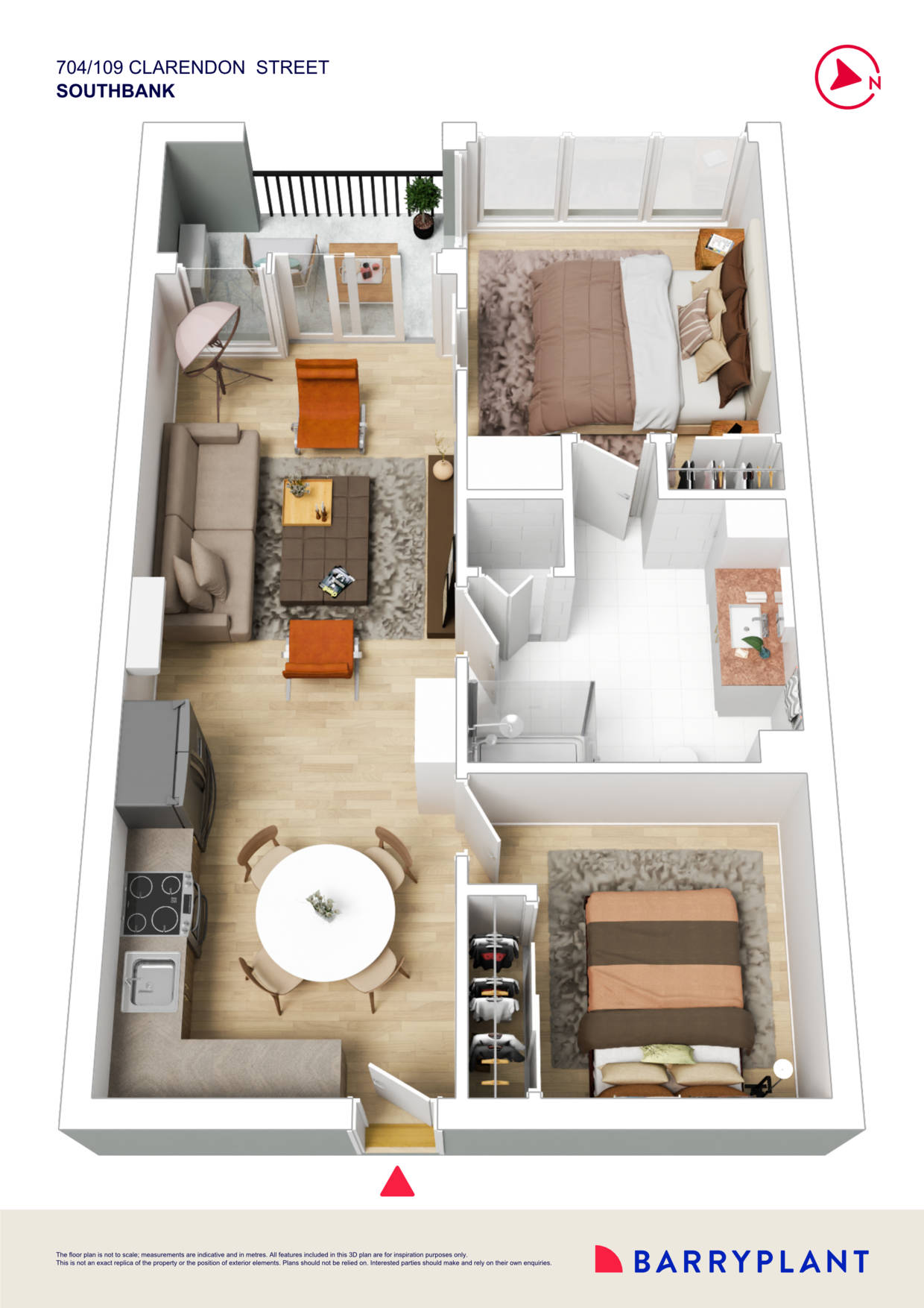 704/109 Clarendon Street, Southbank, VIC 3006 - Thumbnail 1 - 23/06/2026