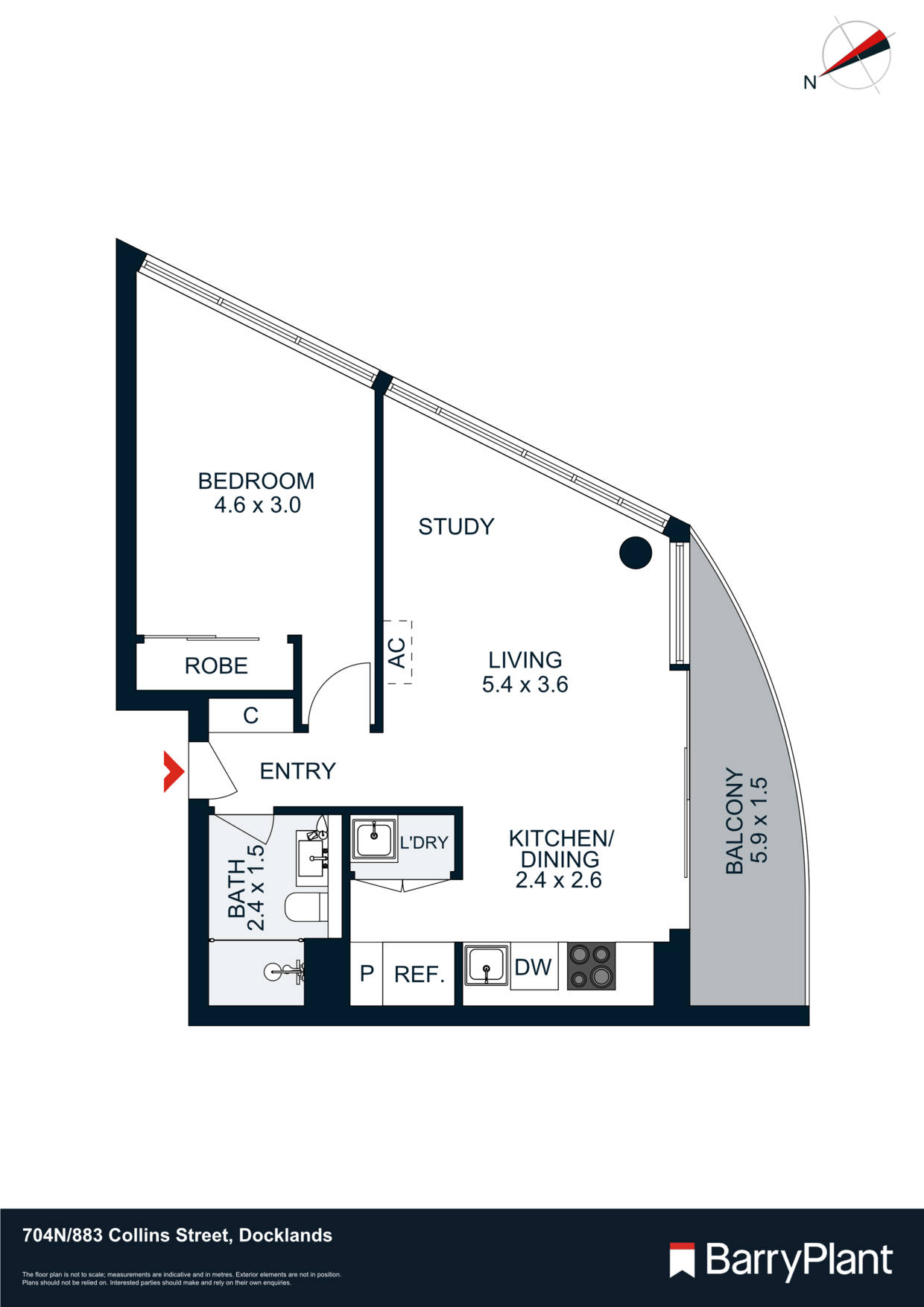 704n/883 Collins Street, Docklands, VIC 3008 - Thumbnail 1 - 18/04/2023