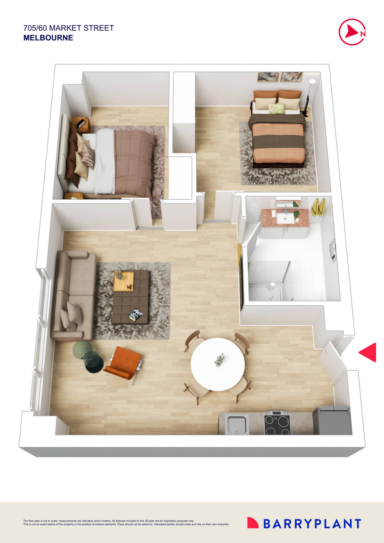 705/60 Market Street, Melbourne, VIC 3000 - Thumbnail 1 - 29/10/2024