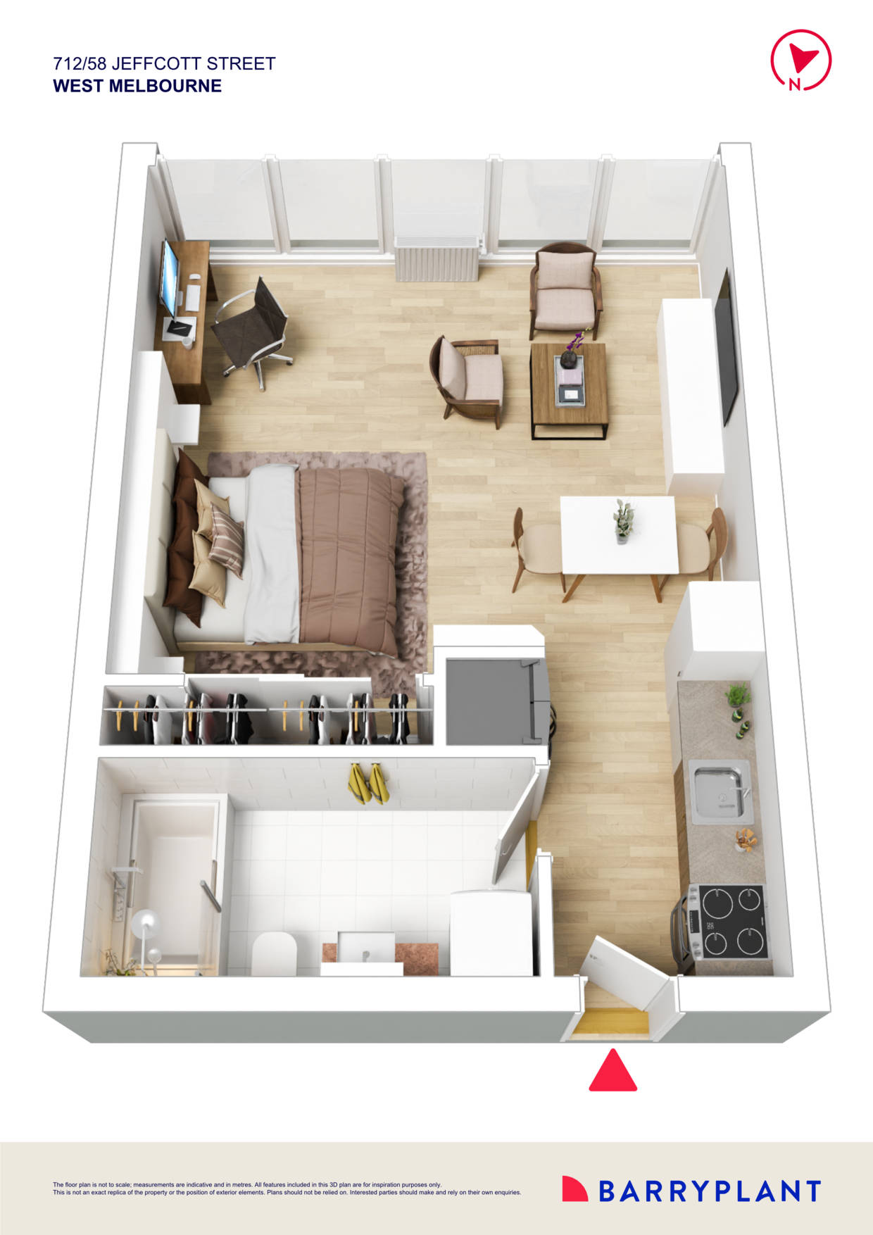 712/58 Jeffcott Street, West Melbourne, VIC 3003 - Thumbnail 1 - 17/02/2025