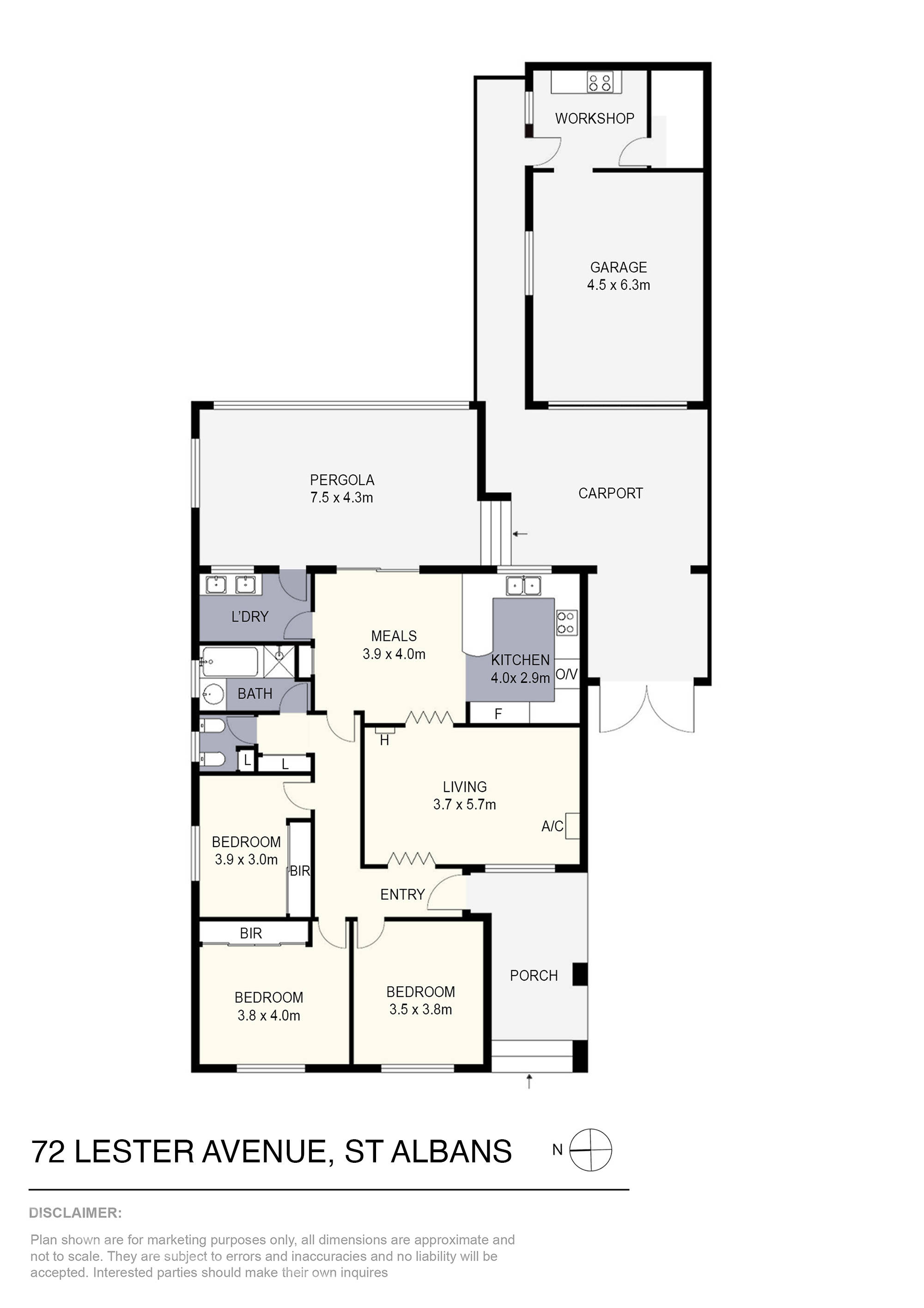 72 Lester Avenue, St Albans, VIC 3021 - Thumbnail 1 - 21/02/2022