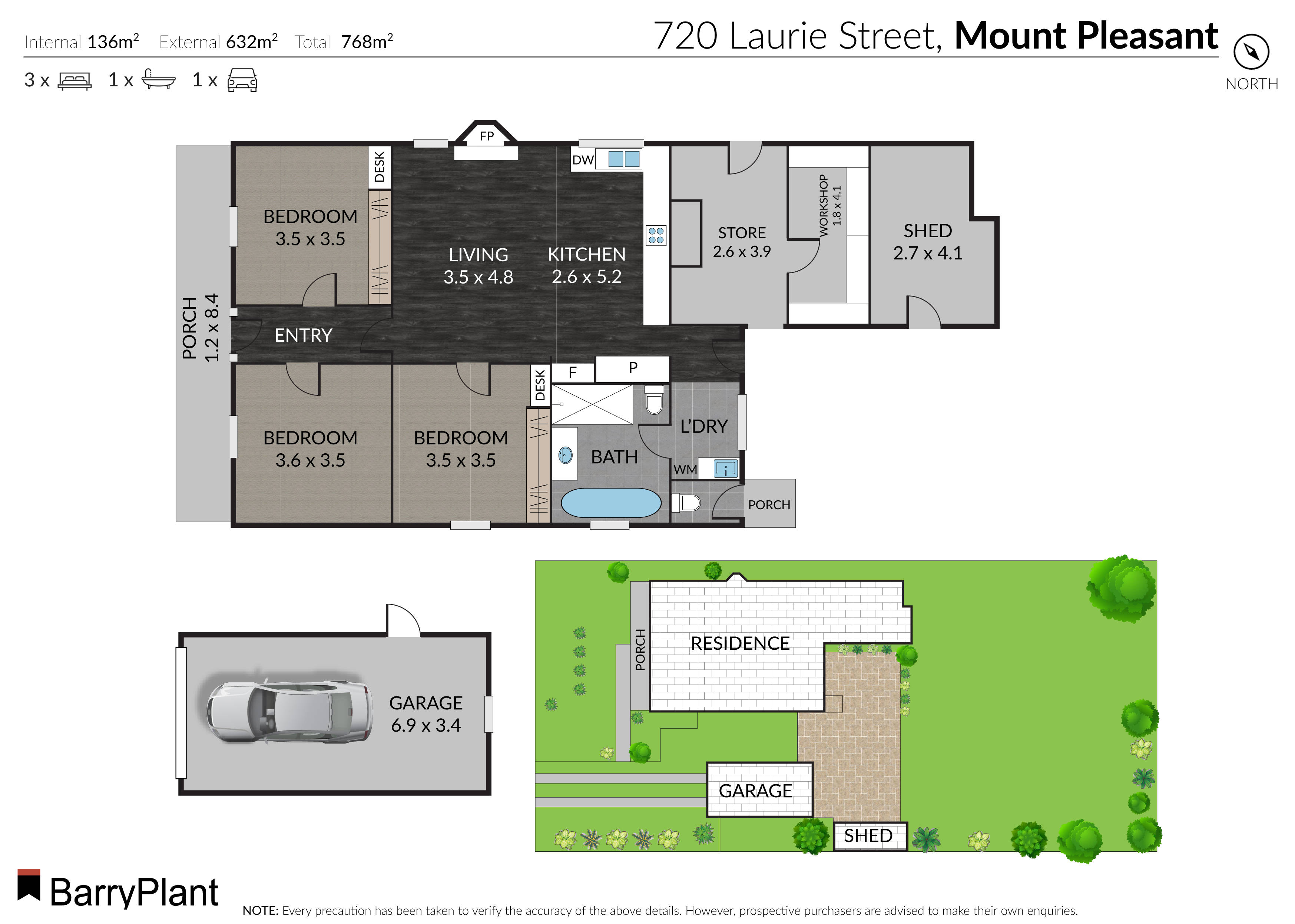 720 Laurie Street, Mount Pleasant, VIC 3350 - Thumbnail 1 - 21/07/2022