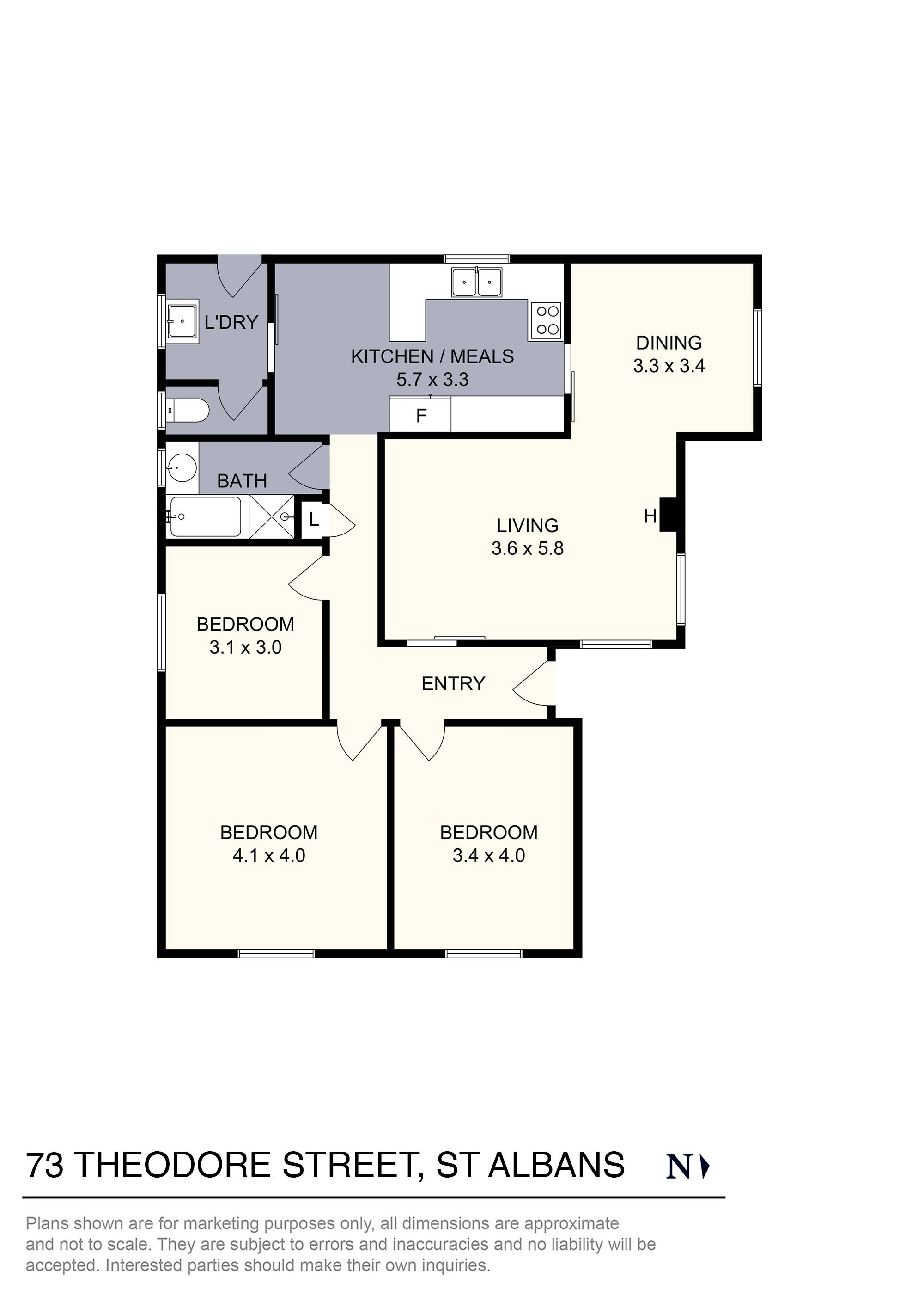 73 Theodore Street, St Albans, VIC 3021 - Thumbnail 1 - 20/05/2024