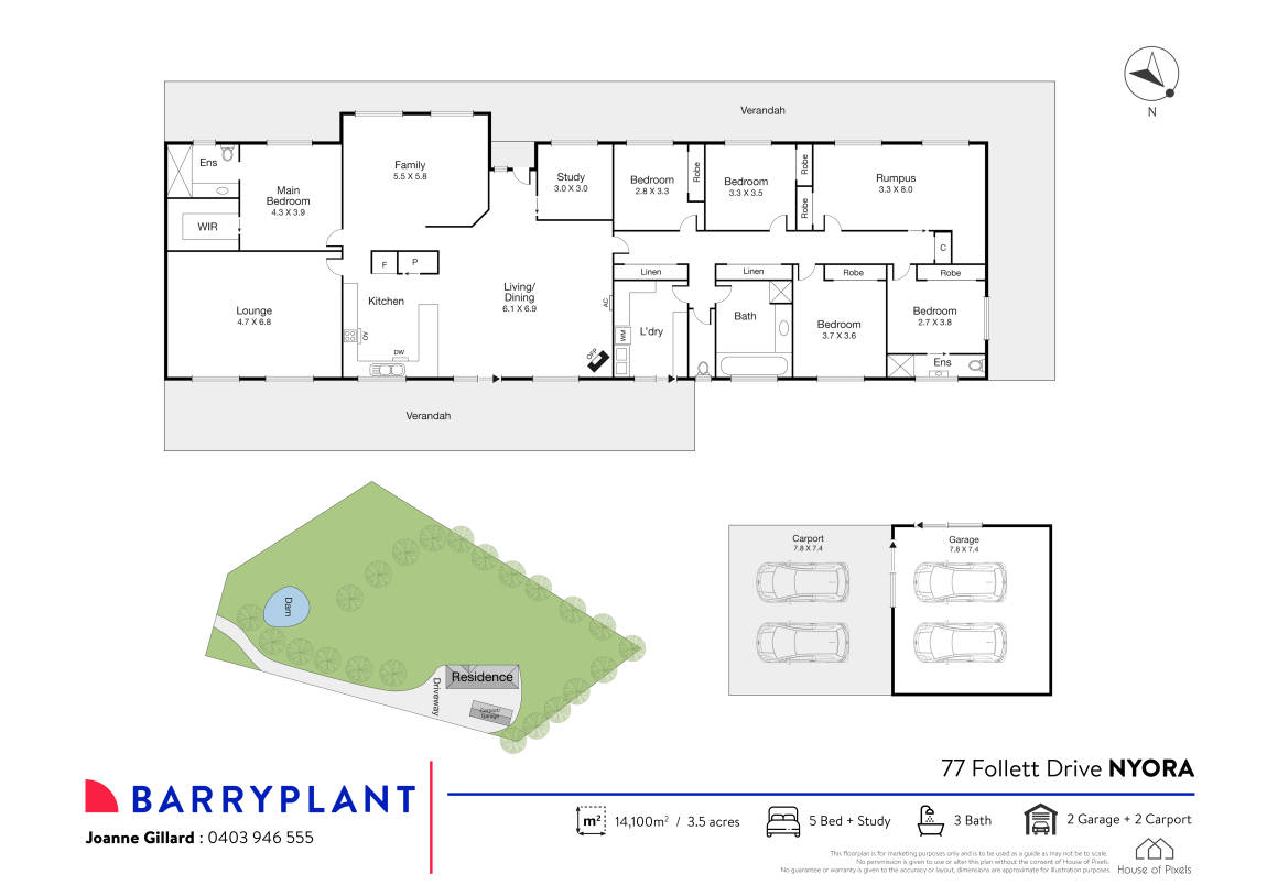 77 Follett Drive, Nyora, VIC 3987 - Thumbnail 1 - 26/02/2025