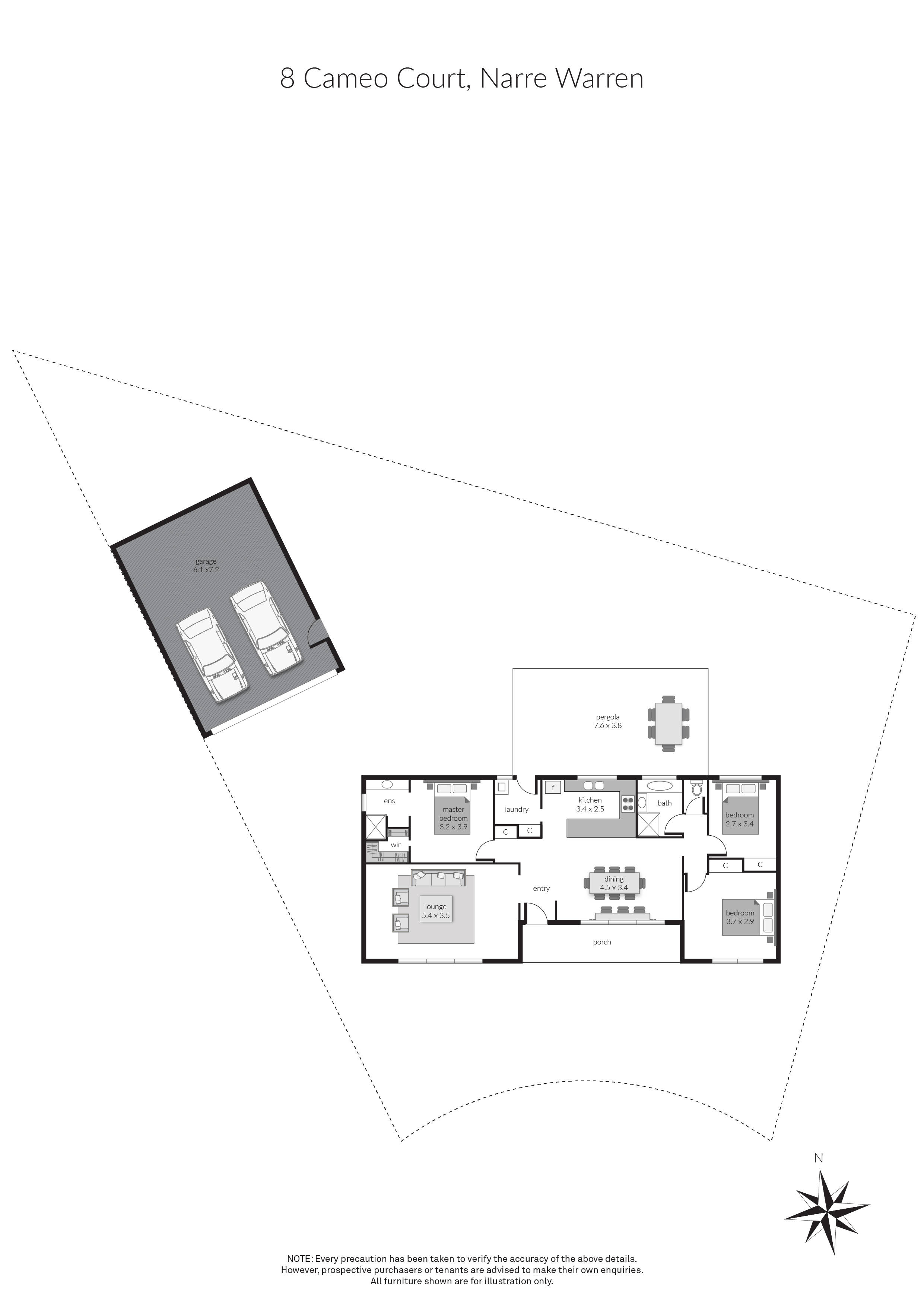 8 Cameo Court, Narre Warren, VIC 3805 - Thumbnail 1 - 24/04/2024