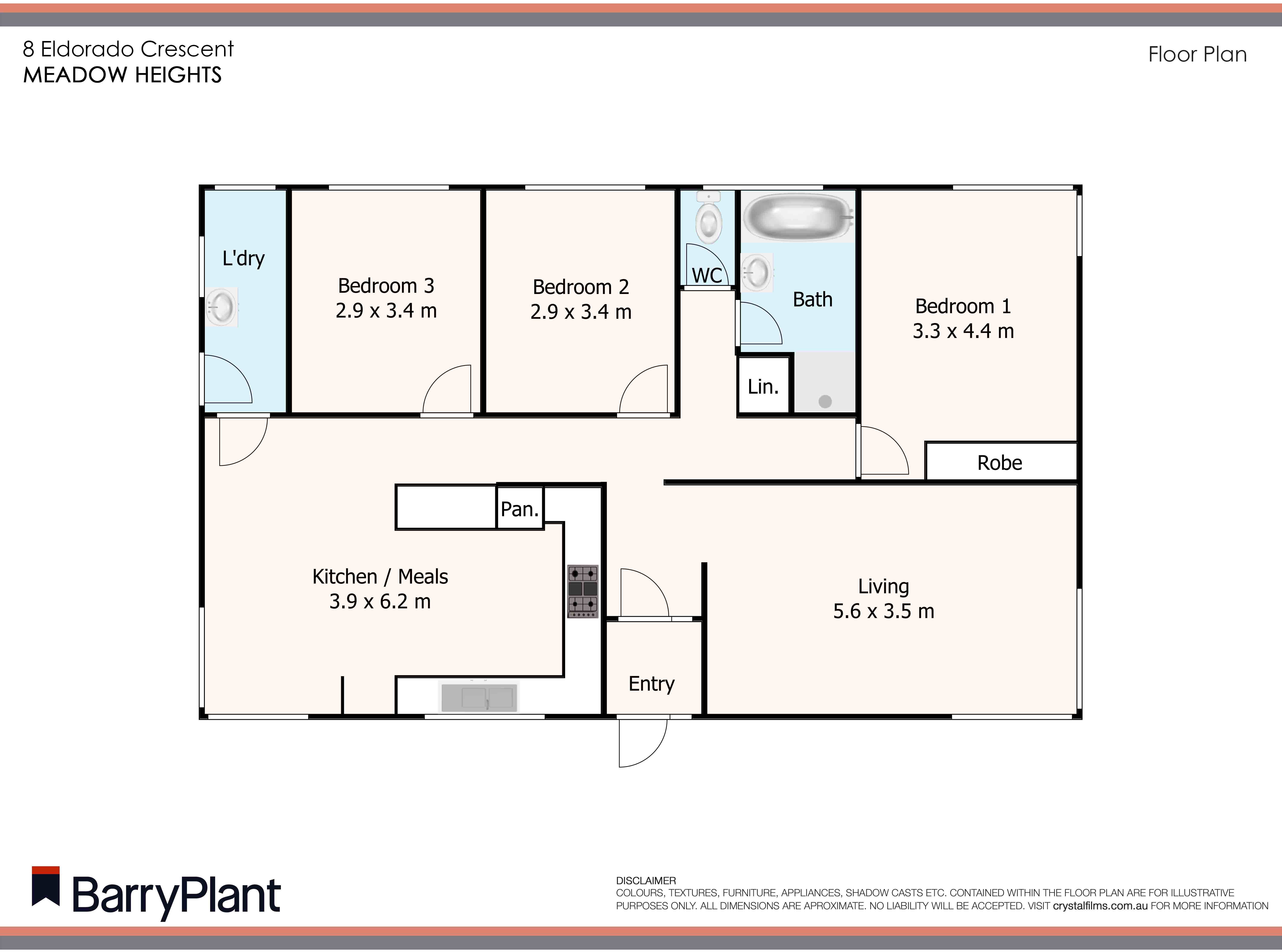 8 Eldorado Crescent, Meadow Heights, VIC 3048 - Thumbnail 1 - 24/11/2022