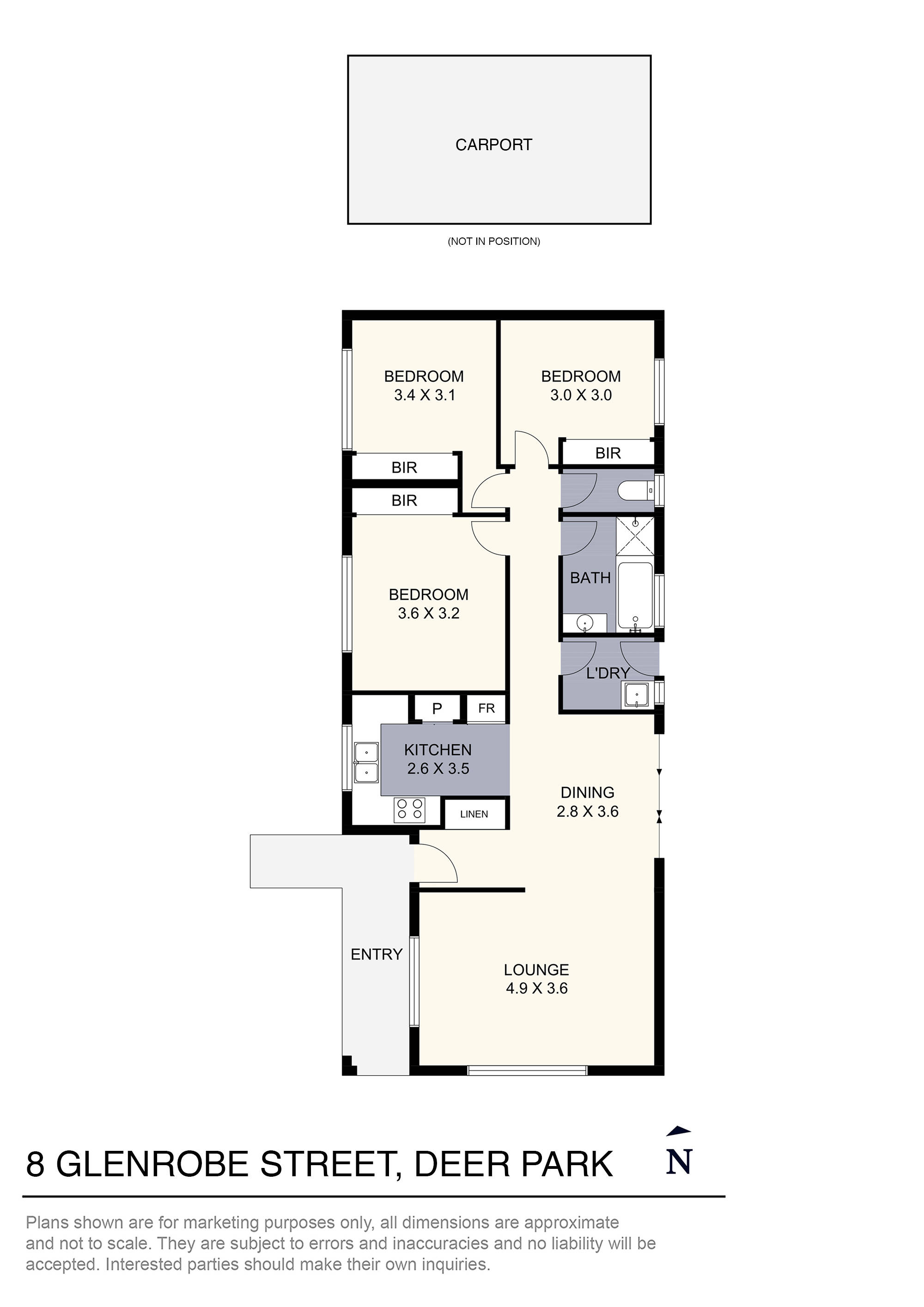 8 Glenrobe Street, Deer Park, VIC 3023 - Thumbnail 1 - 28/10/2025