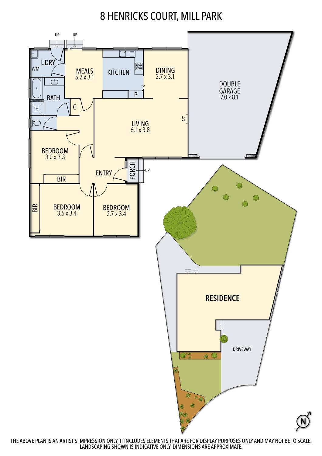 8 Henricks Court, Mill Park, VIC 3082 - Thumbnail 1 - 23/03/2022