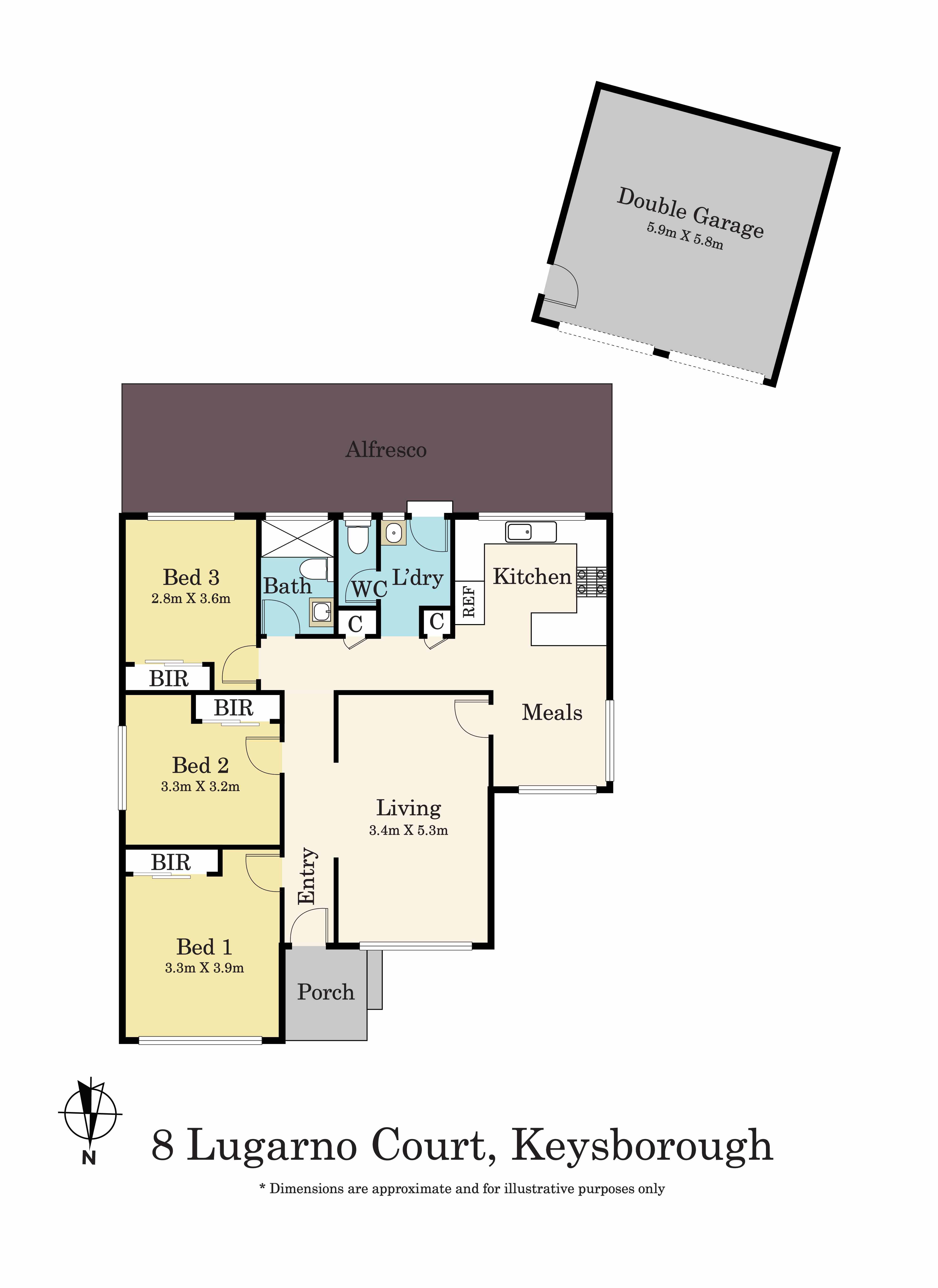 8 Lugarno Court, Keysborough, VIC 3173 - Thumbnail 1 - 24/01/2025