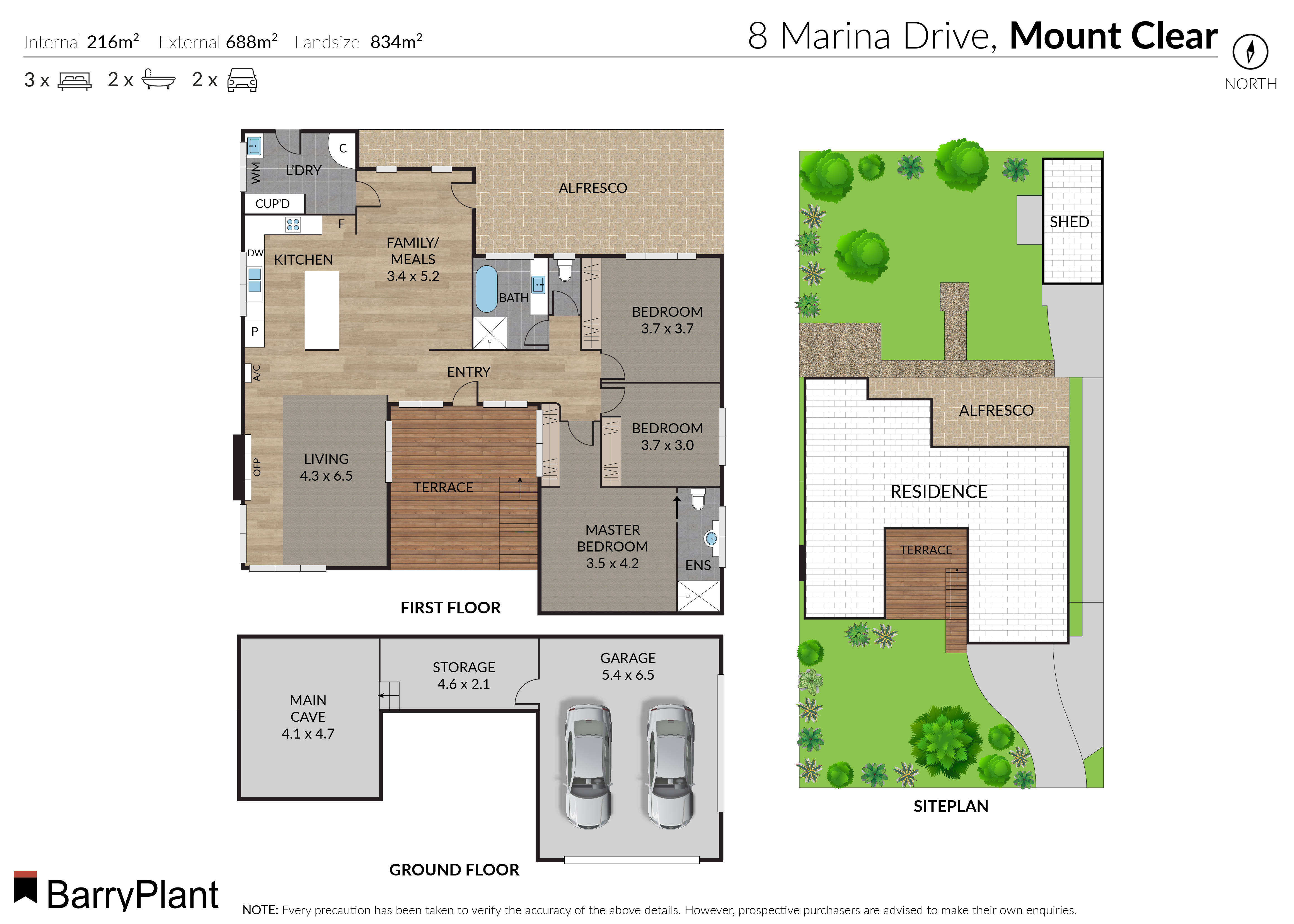 8 Marina Drive, Mount Clear, VIC 3350 - Thumbnail 1 - 12/07/2022