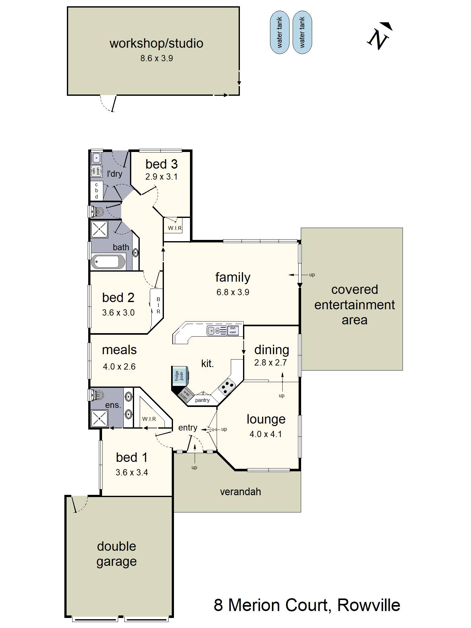 8 Merion Court, Rowville, VIC 3178 - Thumbnail 1 - 19/05/2022