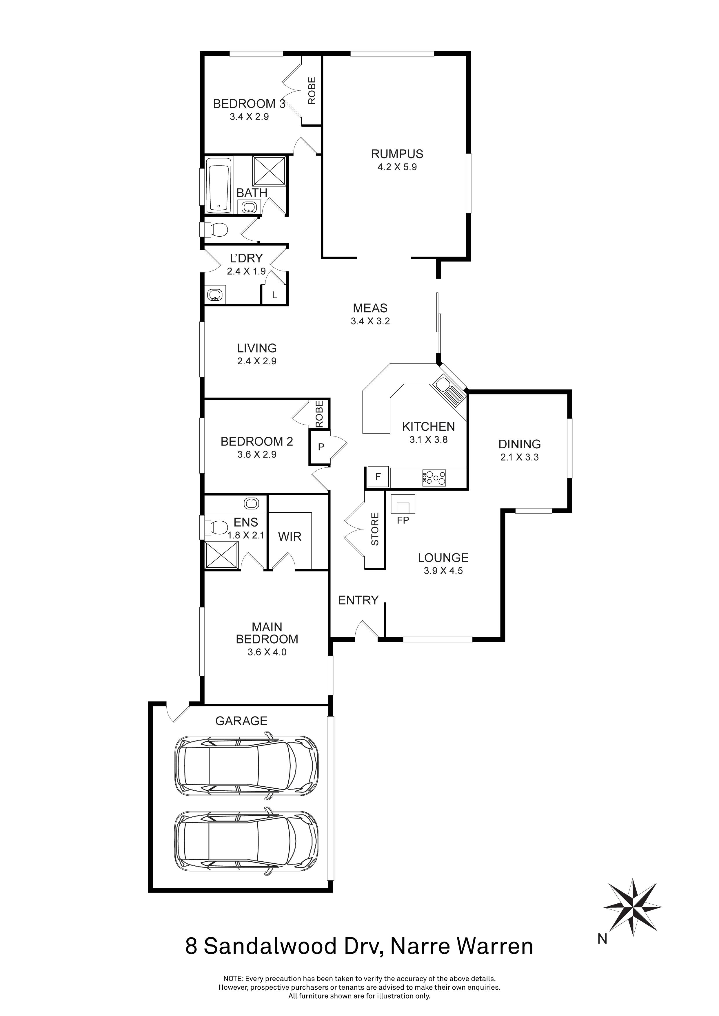 8 Sandalwood Drive, Narre Warren, VIC 3805 - Thumbnail 1 - 14/02/2025
