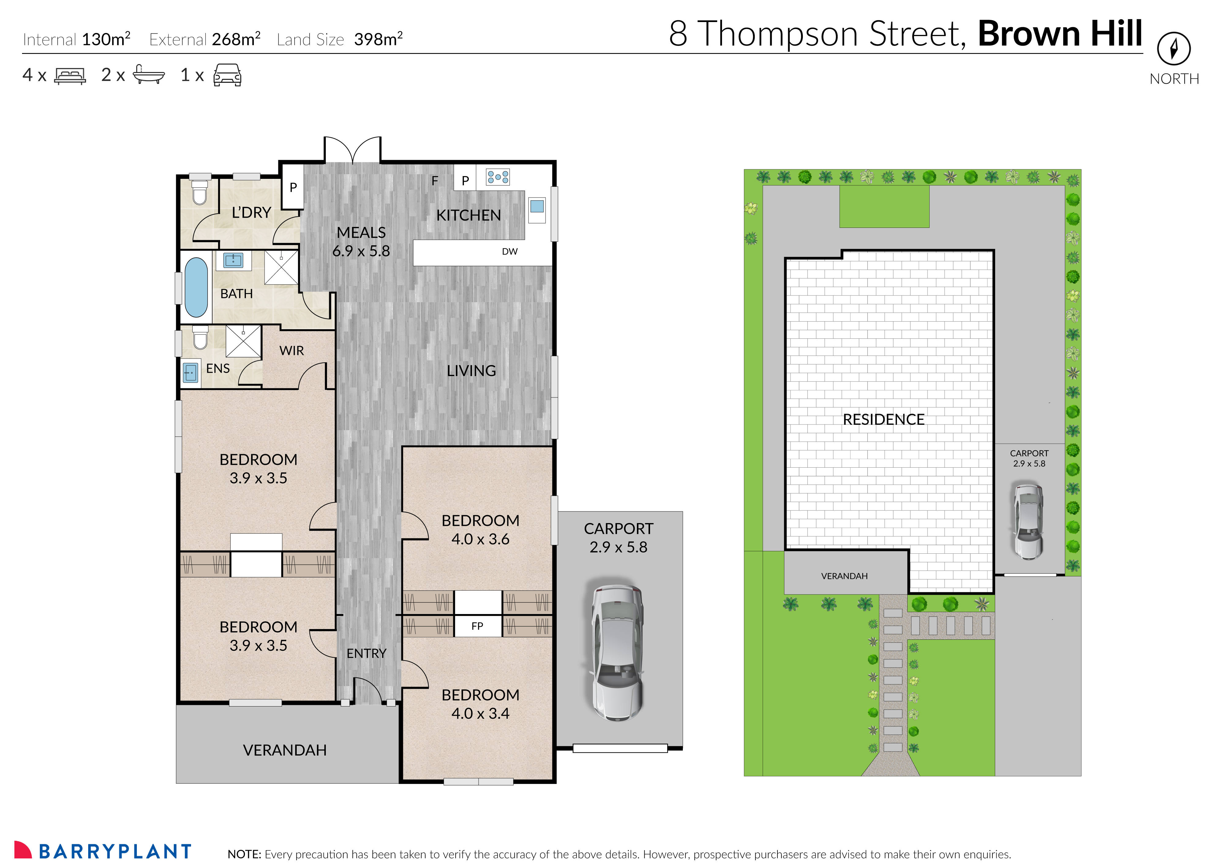 8 Thompson Street, Brown Hill, VIC 3350 - Thumbnail 1 - 18/09/2024