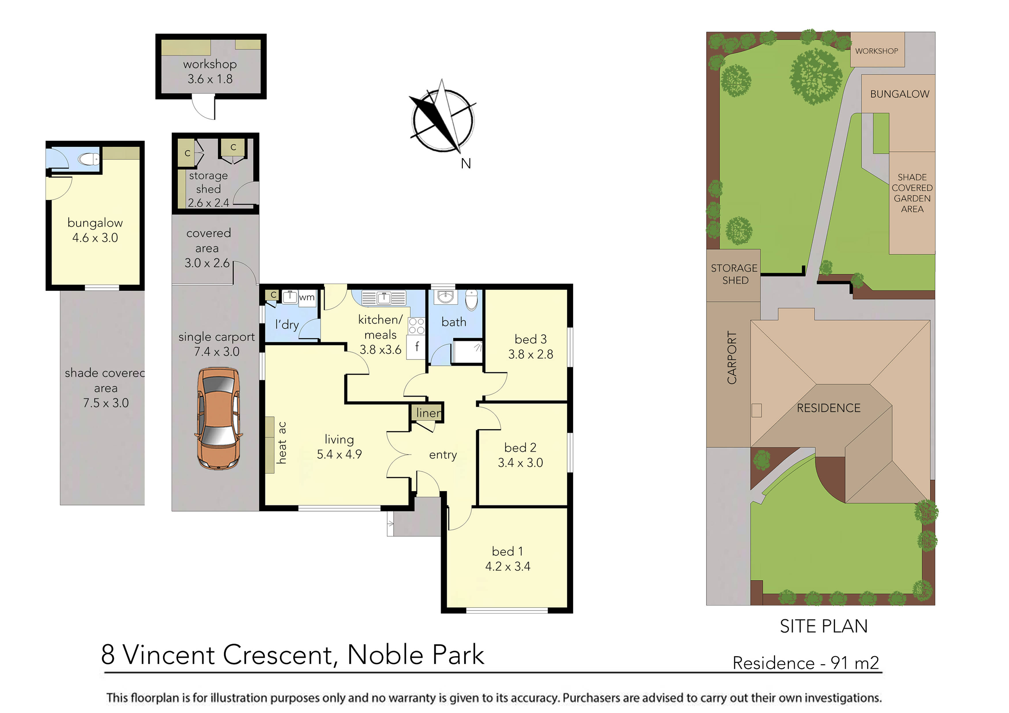 8 Vincent Crescent, Noble Park, VIC 3174 - Thumbnail 1 - 23/06/2025