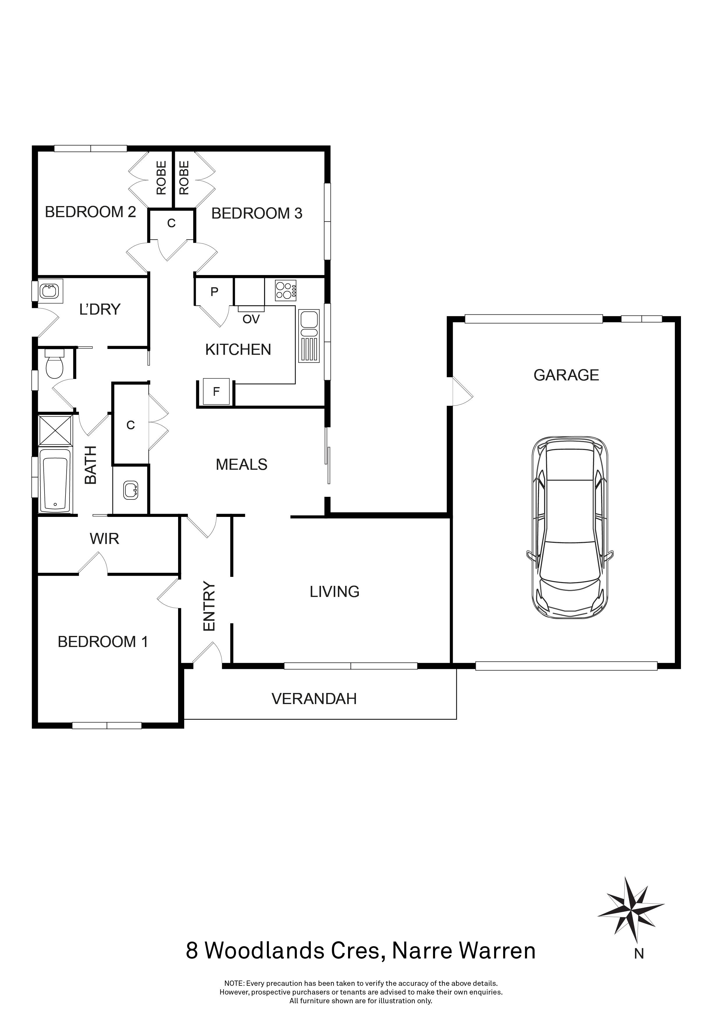 8 Woodlands Crescent, Narre Warren, VIC 3805 - Thumbnail 1 - 28/09/2022