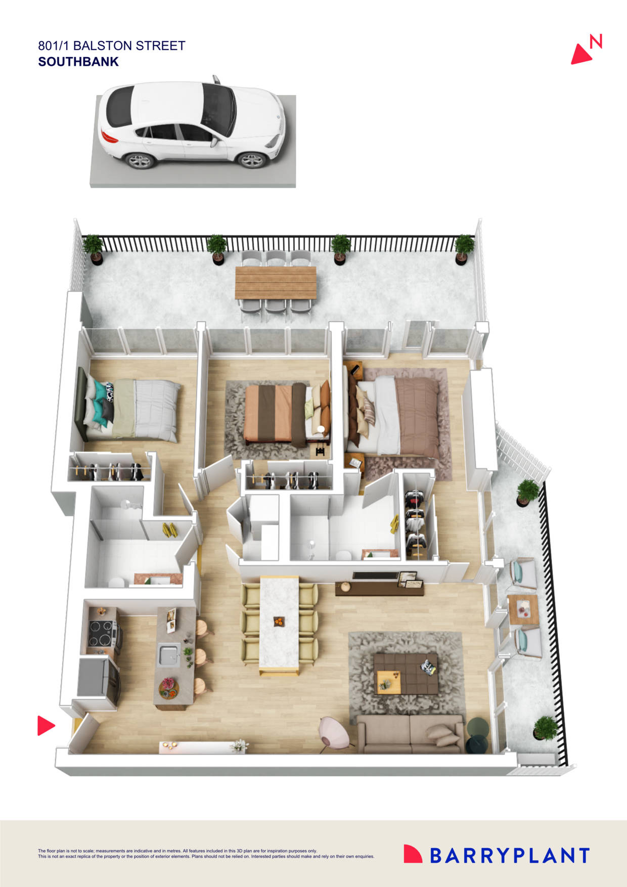 801/1 Balston Street, Southbank, VIC 3006 - Thumbnail 1 - 07/06/2024