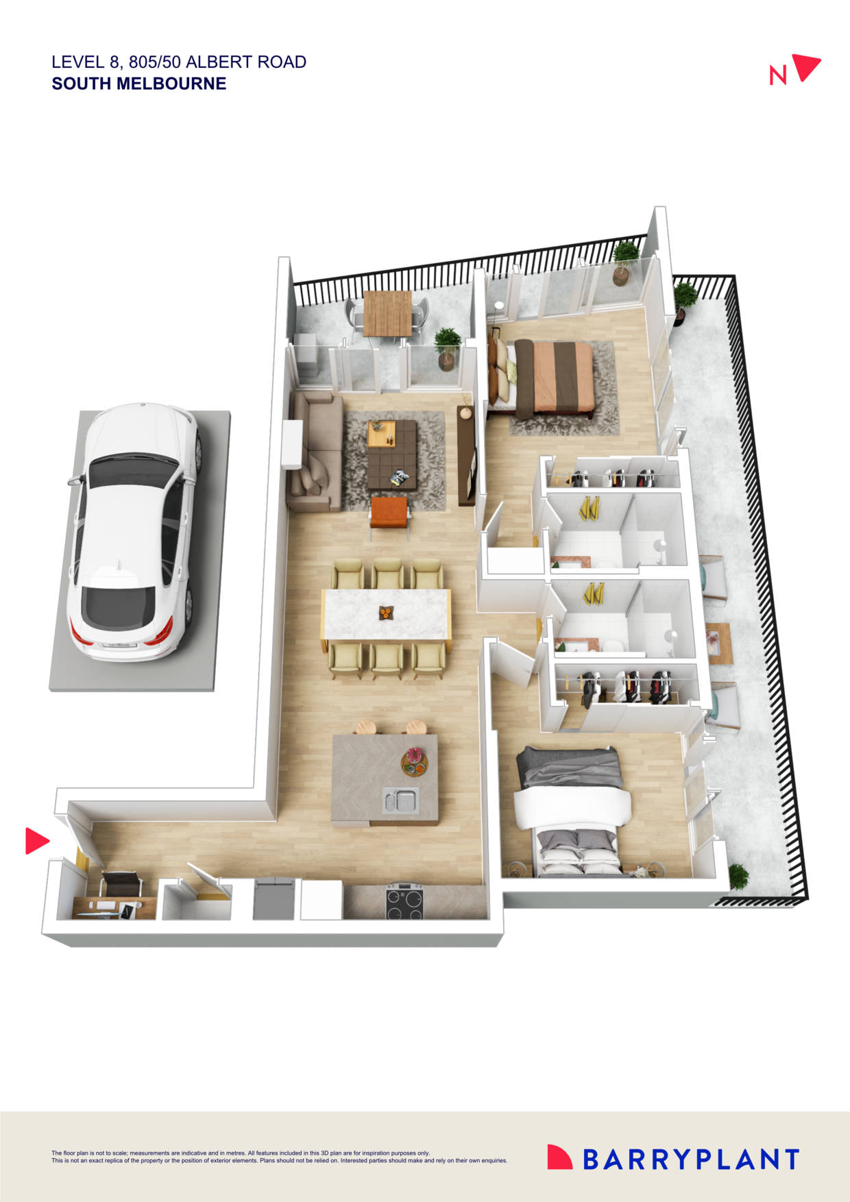 805/50 Albert Road, South Melbourne, VIC 3205 - Thumbnail 1 - 19/04/2024