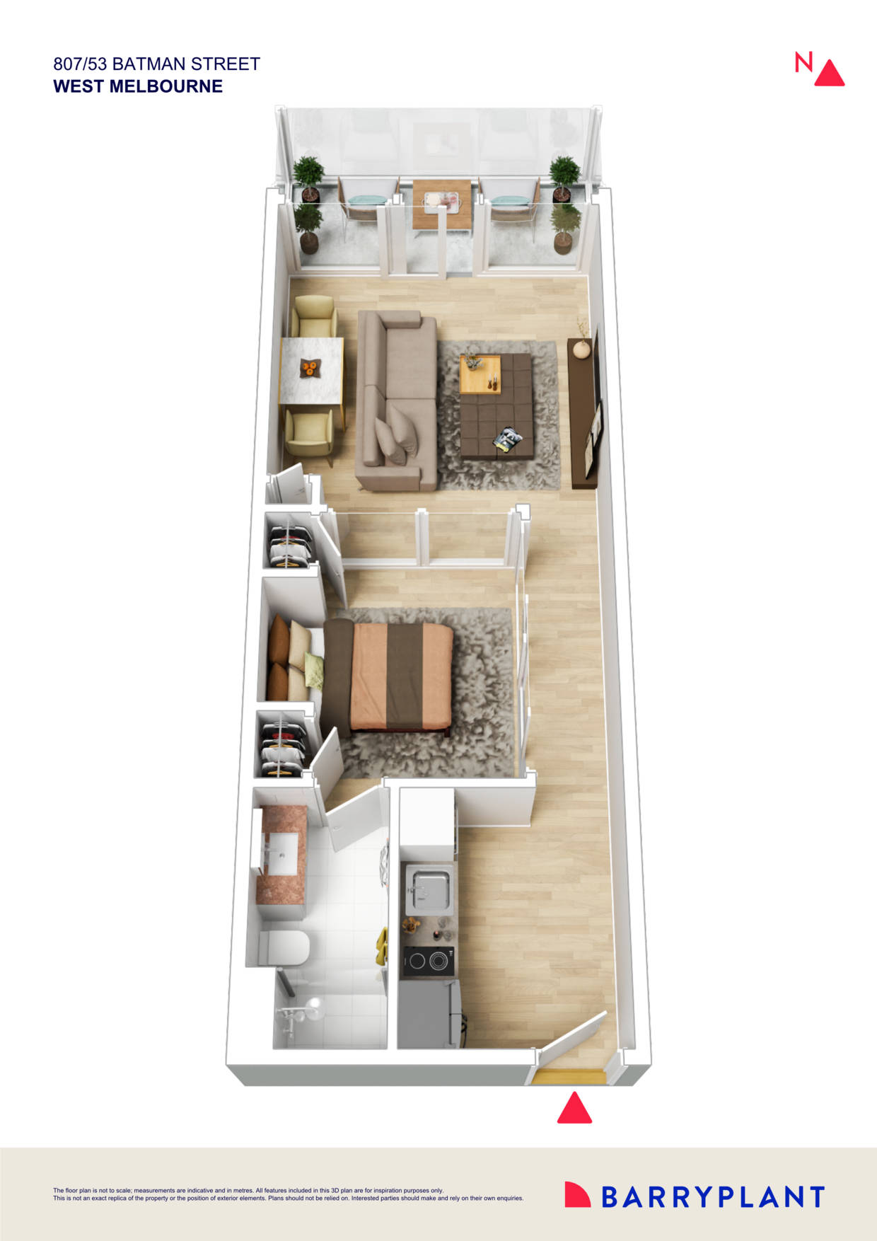 807/53 Batman Street, West Melbourne, VIC 3003 - Thumbnail 1 - 23/08/2024