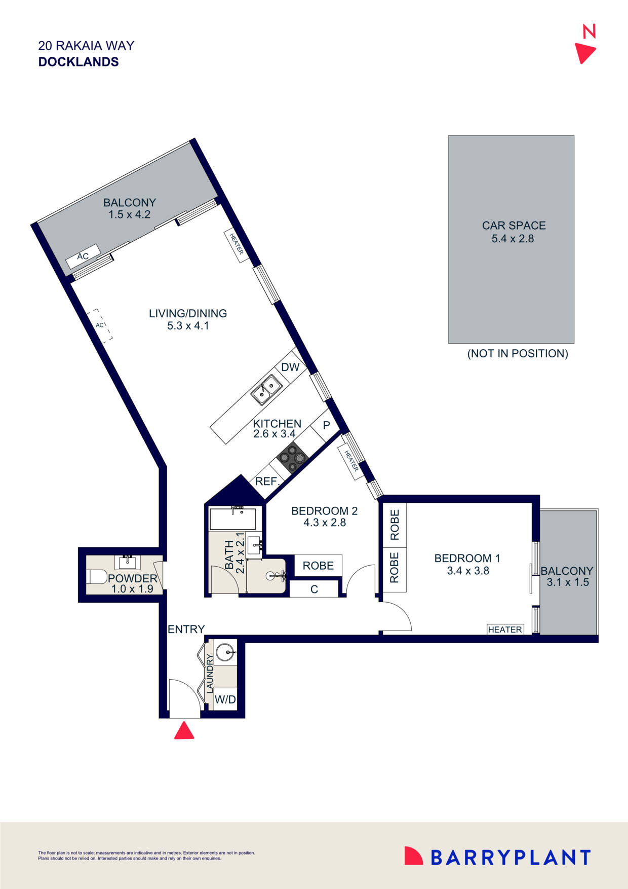 808/20 Rakaia Way, Docklands, VIC 3008 - Thumbnail 1 - 29/11/2023